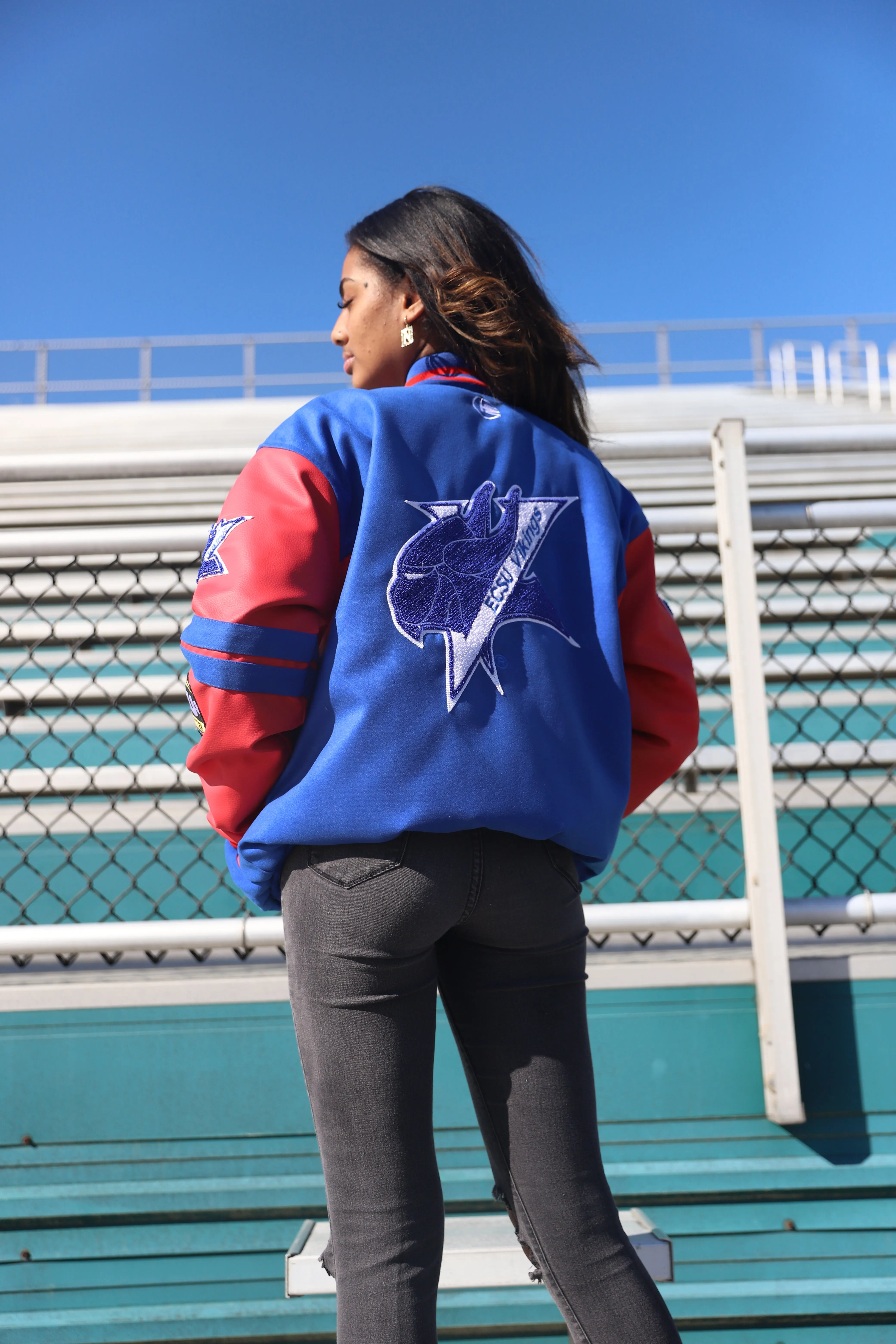 ECSU OLE SKOOL Letterman [LIMITED EDITION]