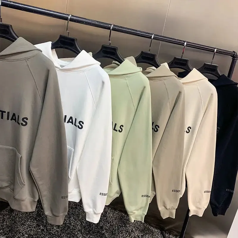 Essentials Hoodies Men Sweatshirts Reflective