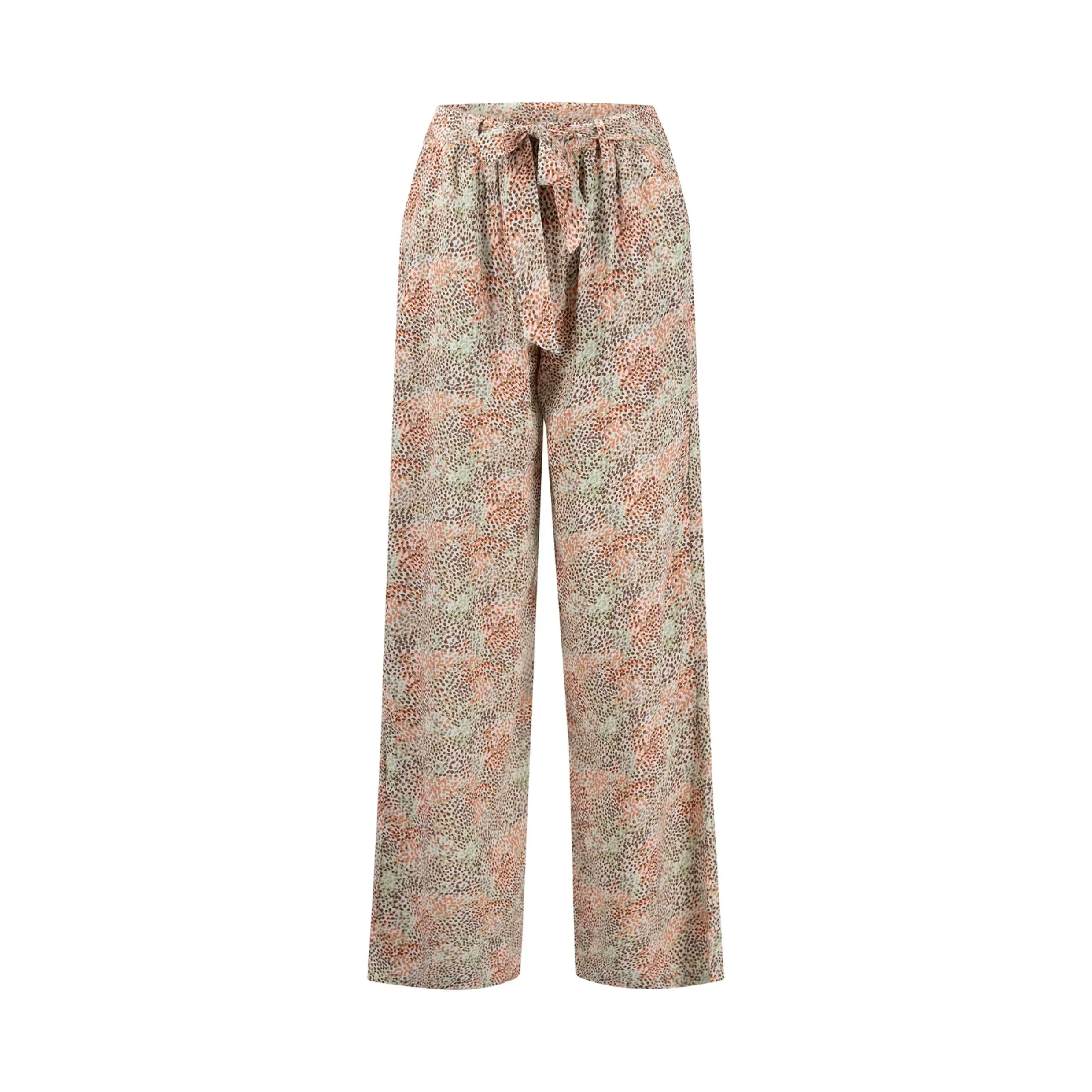 Fynch-Hatton Light Wide Legged Trousers Reed Green 24044246