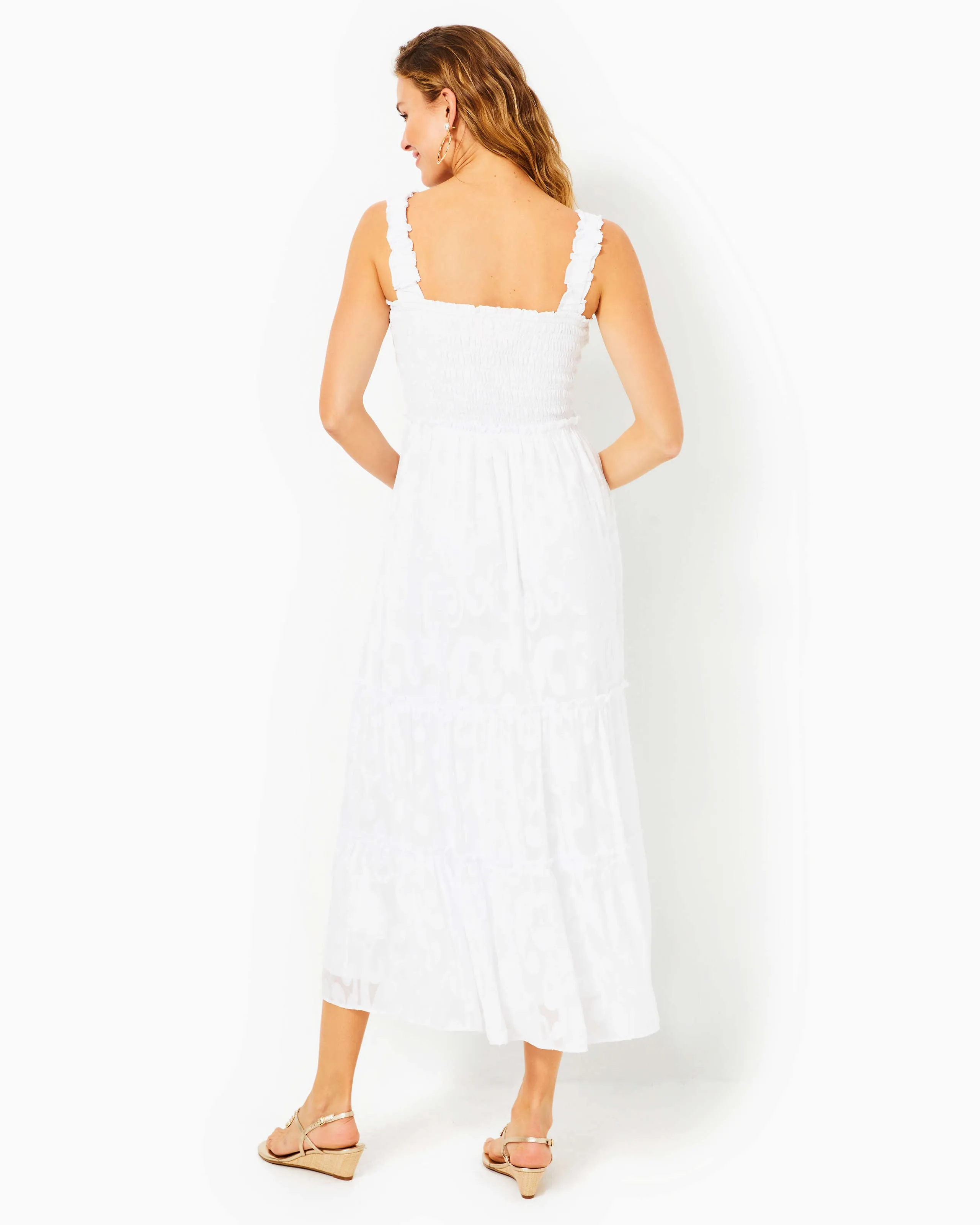 Hadly Smocked Maxi Dress