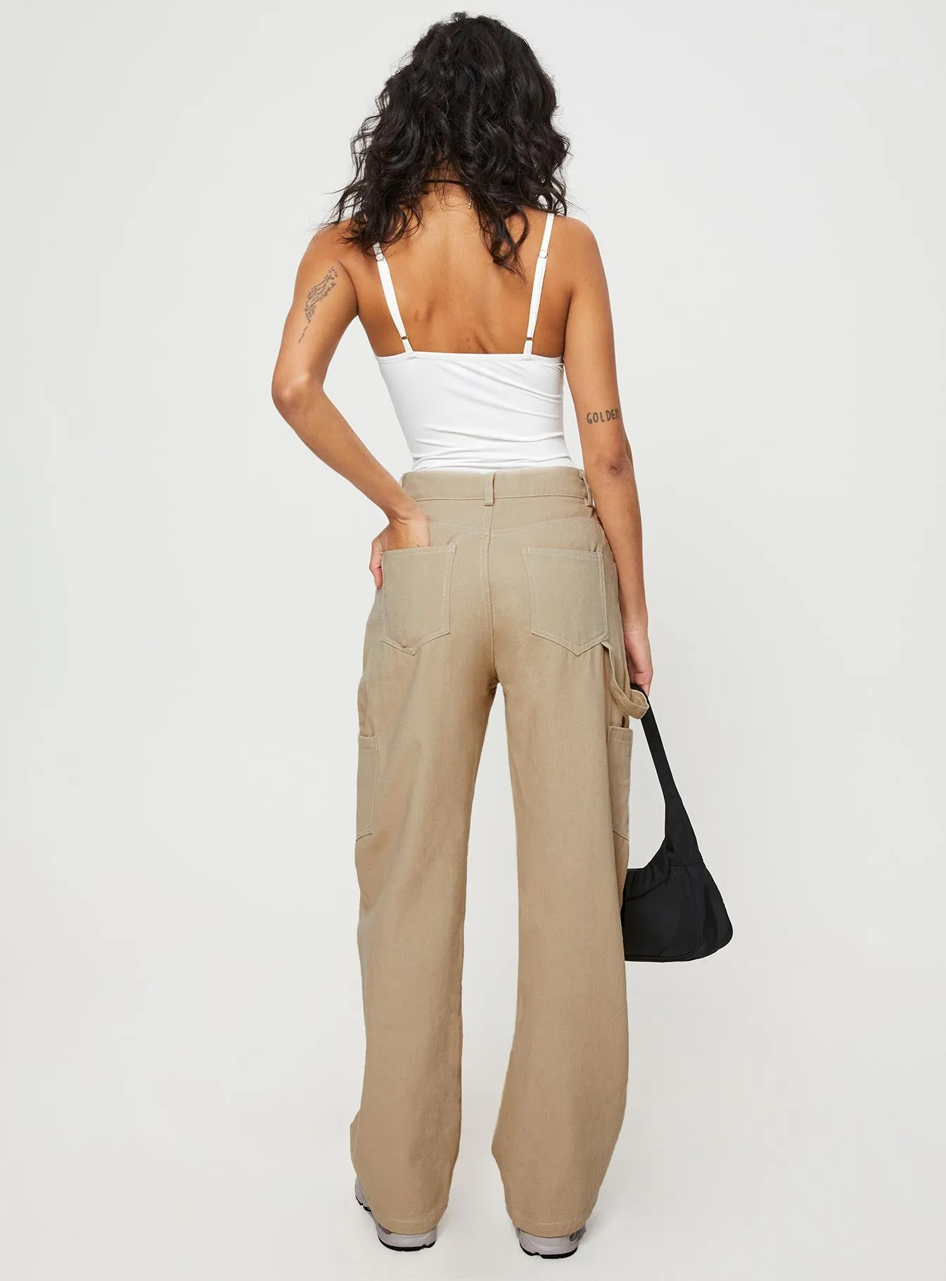 Hellier Cargo Pant Beige