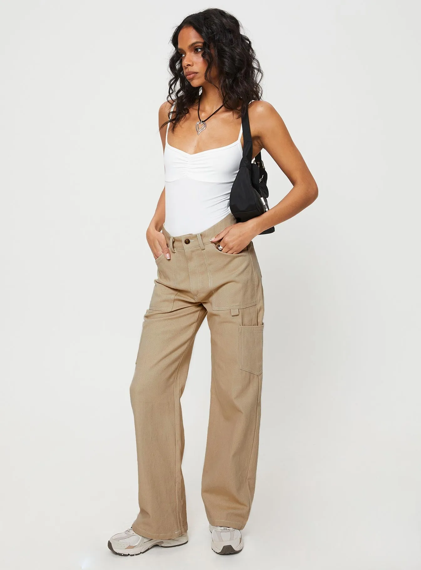 Hellier Cargo Pant Beige