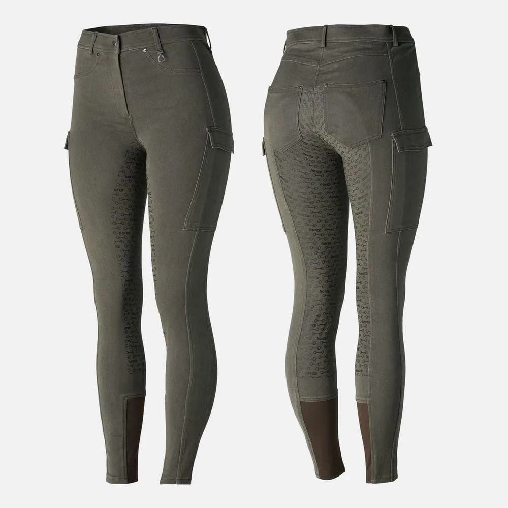 Horze- Limited Edition Full Seat Cargo Breeches IVY