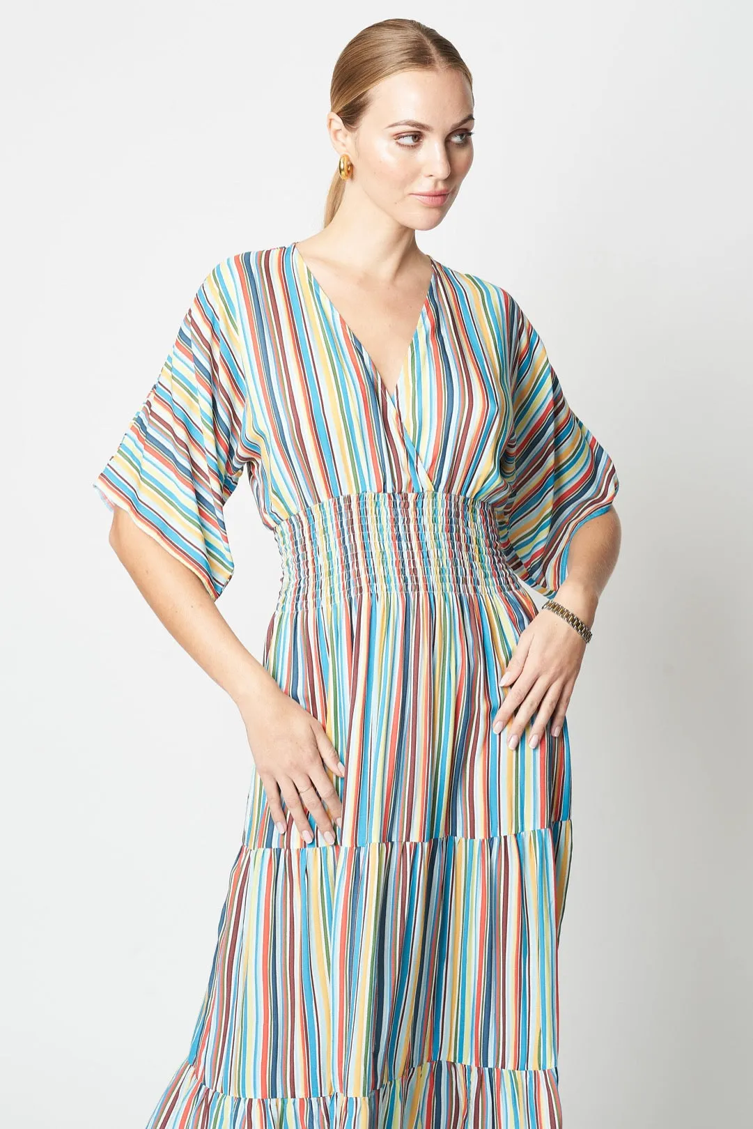 Ingrid Dress Coastal Stripes