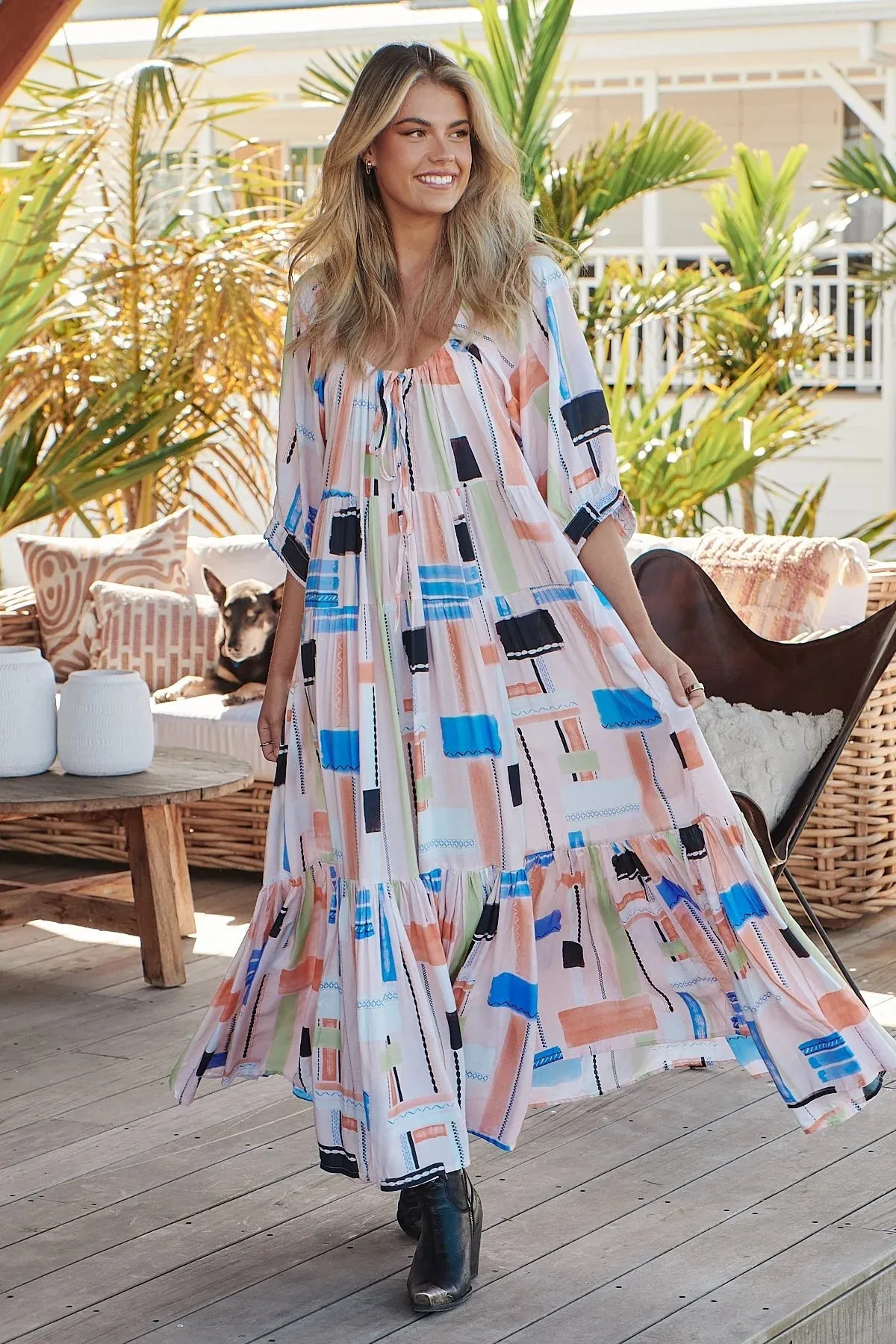 Jaase Blossom Maxi Dress - Lila Collection