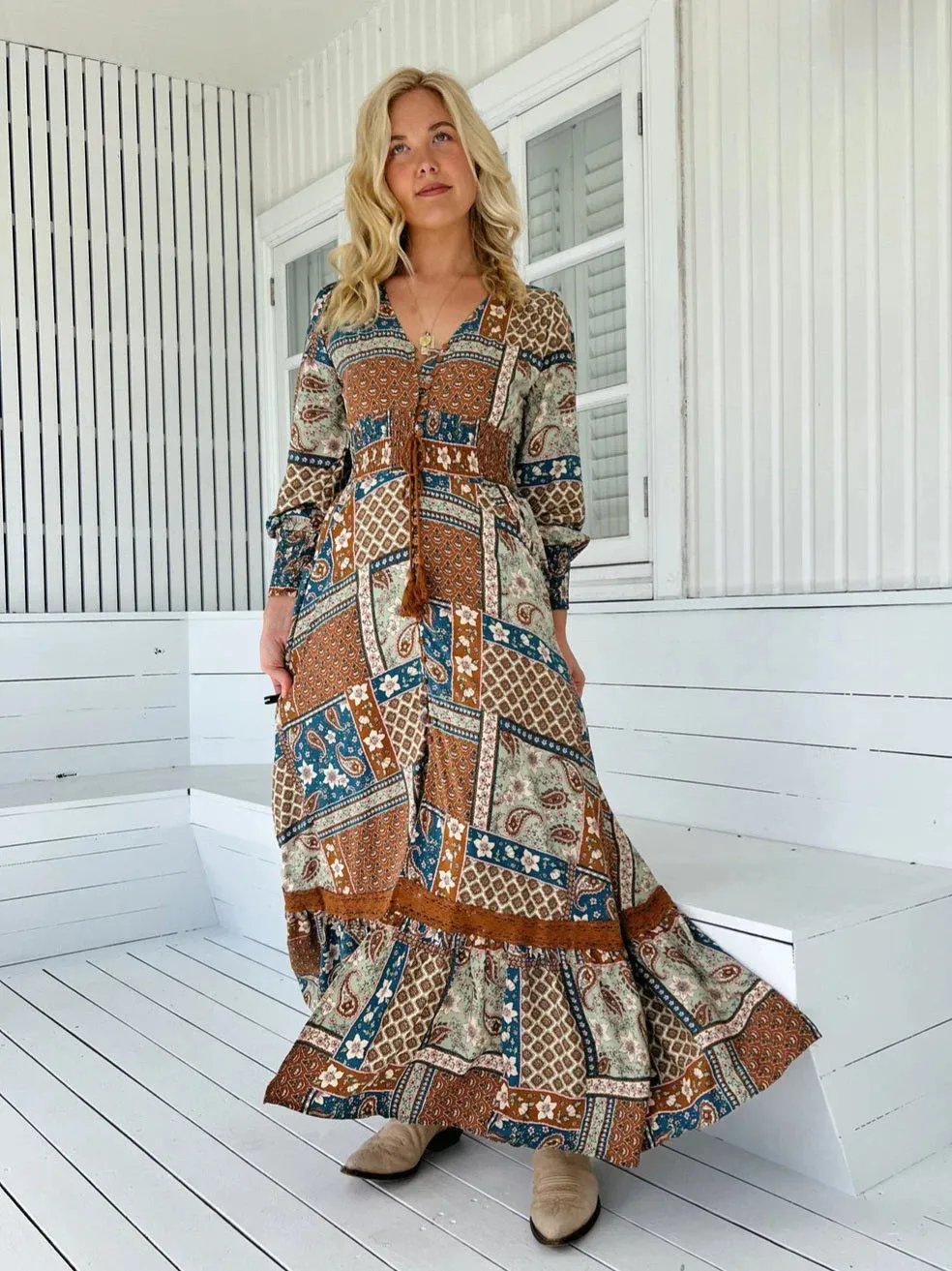 Jaase Sabrina Maxi Dress - Izabelle Collection