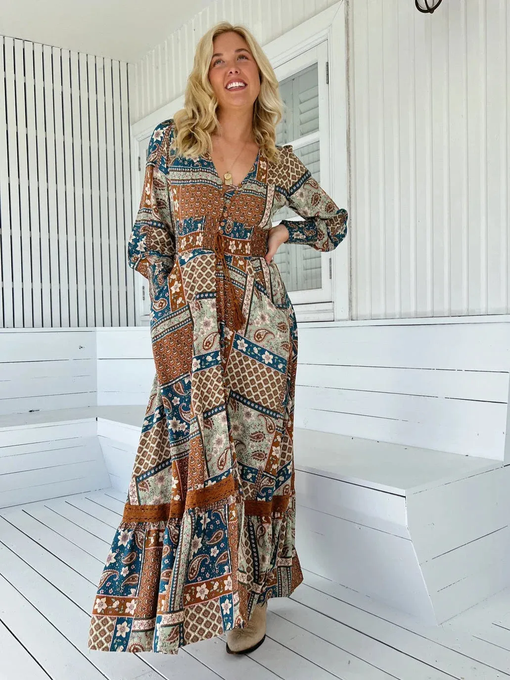 Jaase Sabrina Maxi Dress - Izabelle Collection