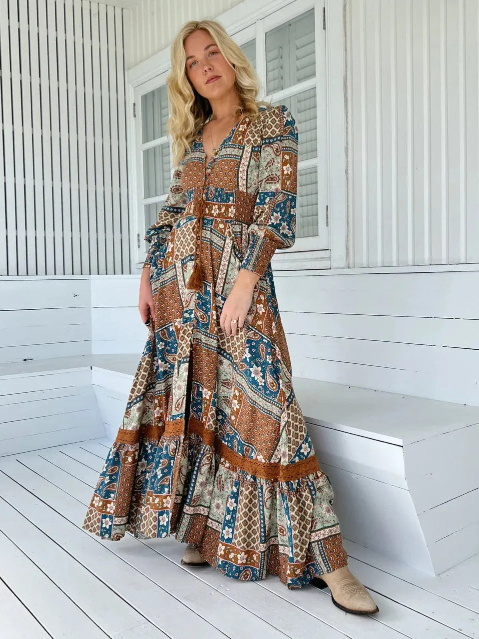 Jaase Sabrina Maxi Dress - Izabelle Collection