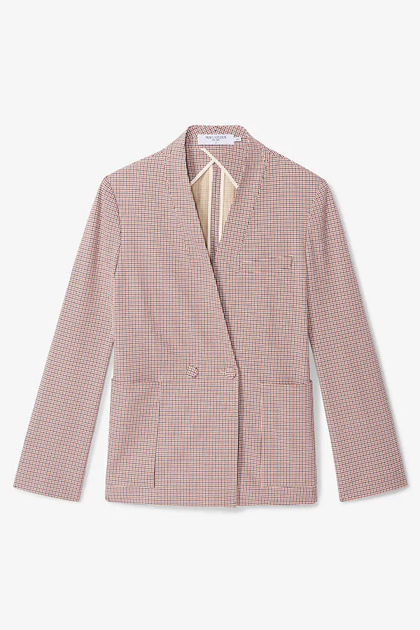 Janette Blazer - Stretch Twill :: Mini Check