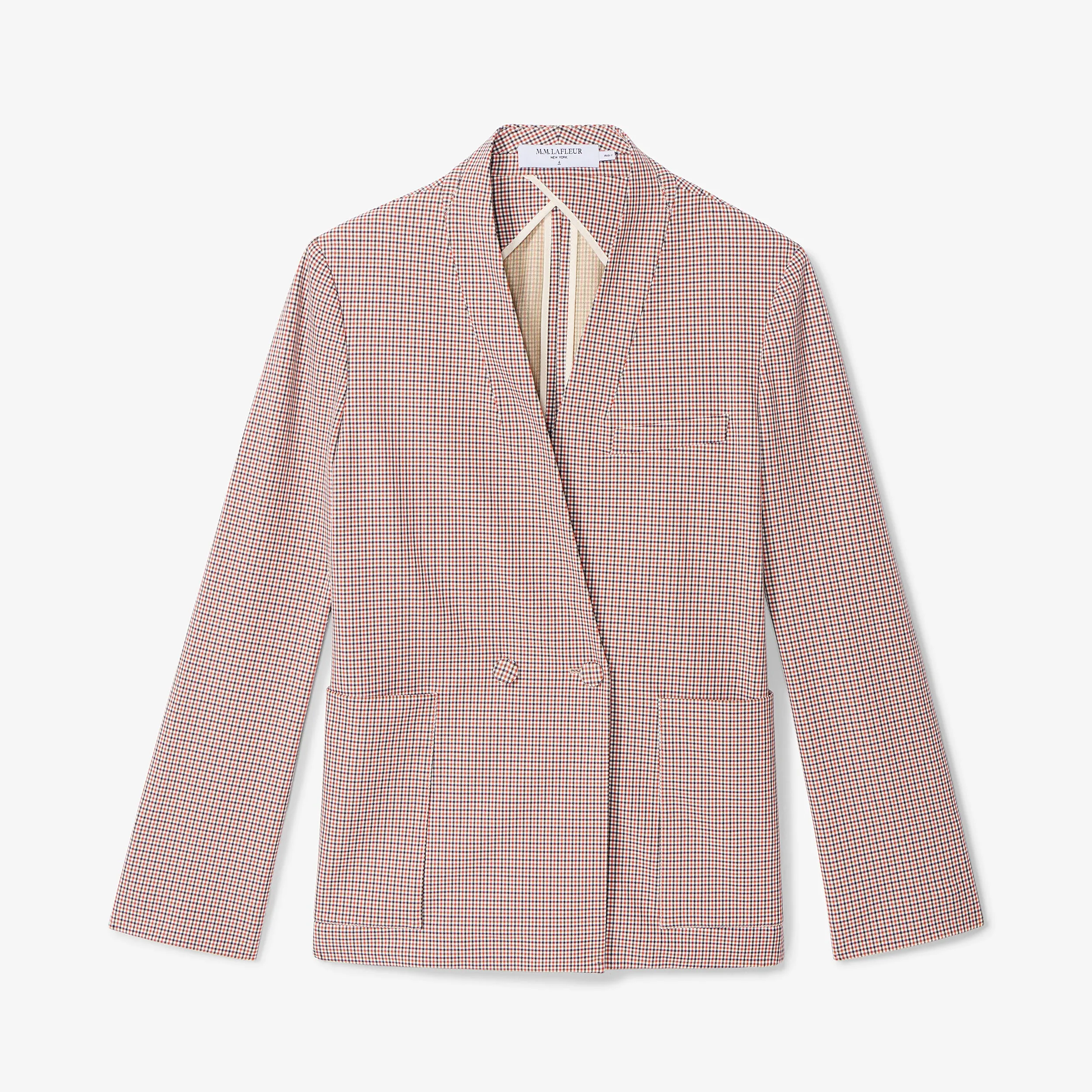 Janette Blazer - Stretch Twill :: Mini Check