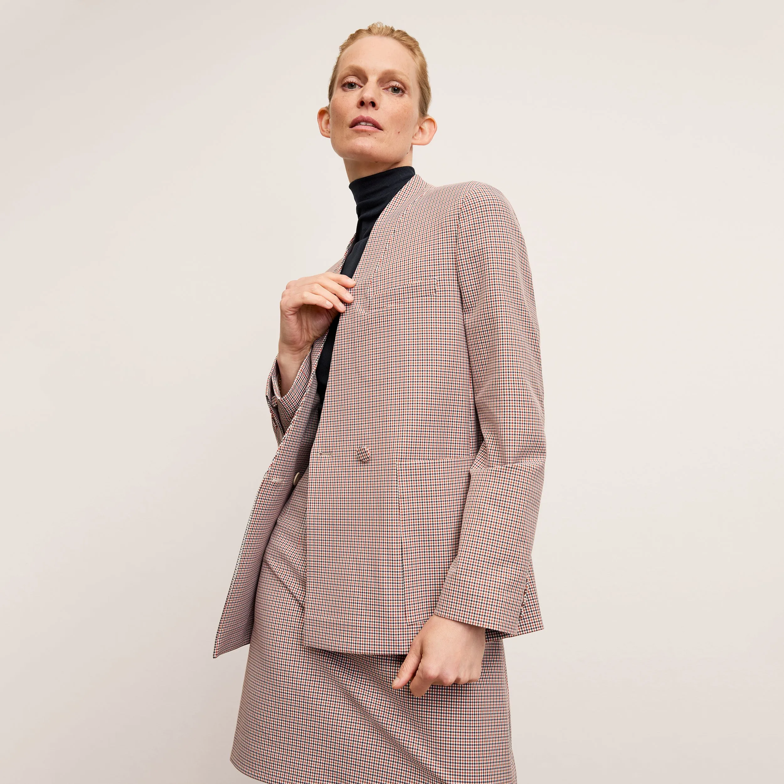 Janette Blazer - Stretch Twill :: Mini Check