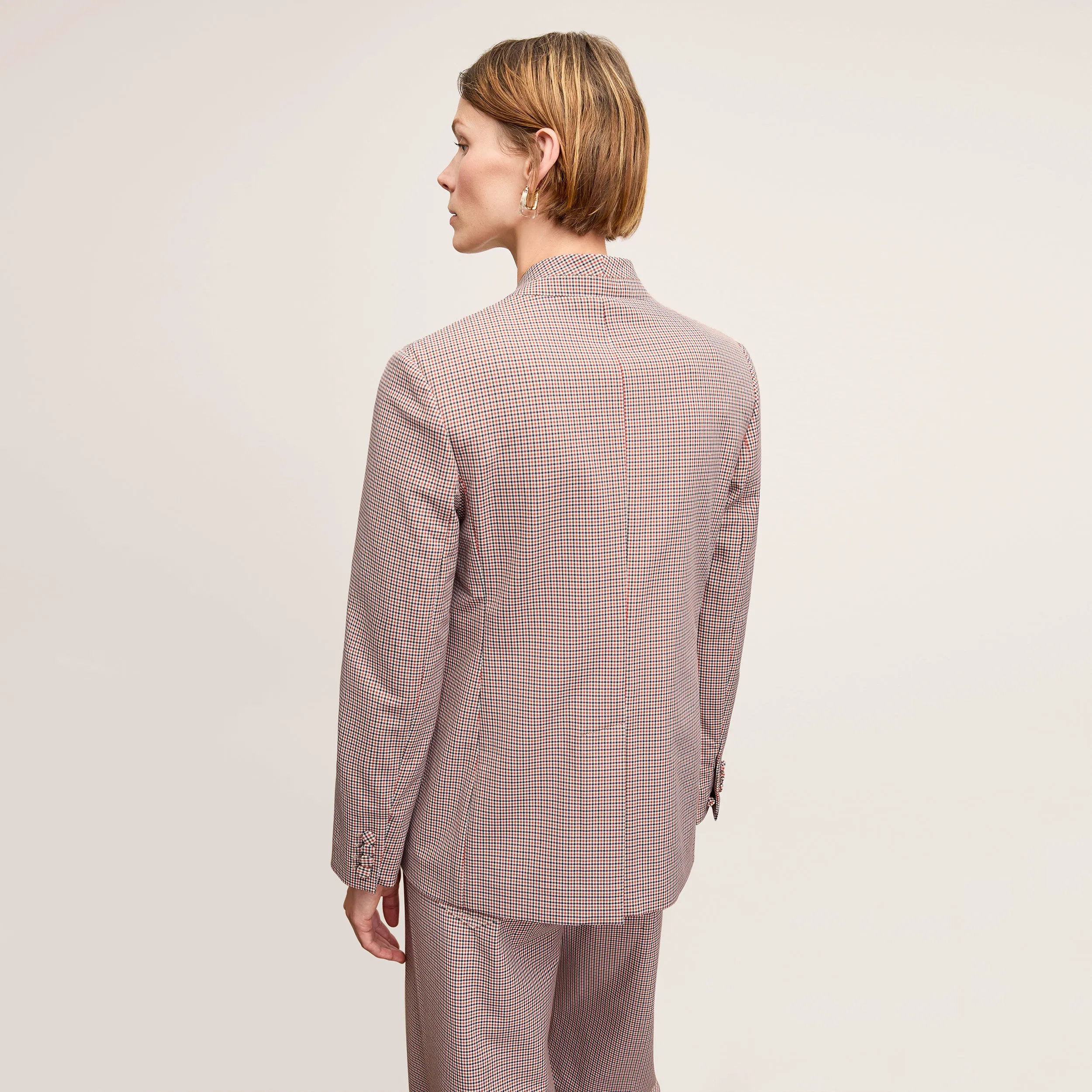 Janette Blazer - Stretch Twill :: Mini Check