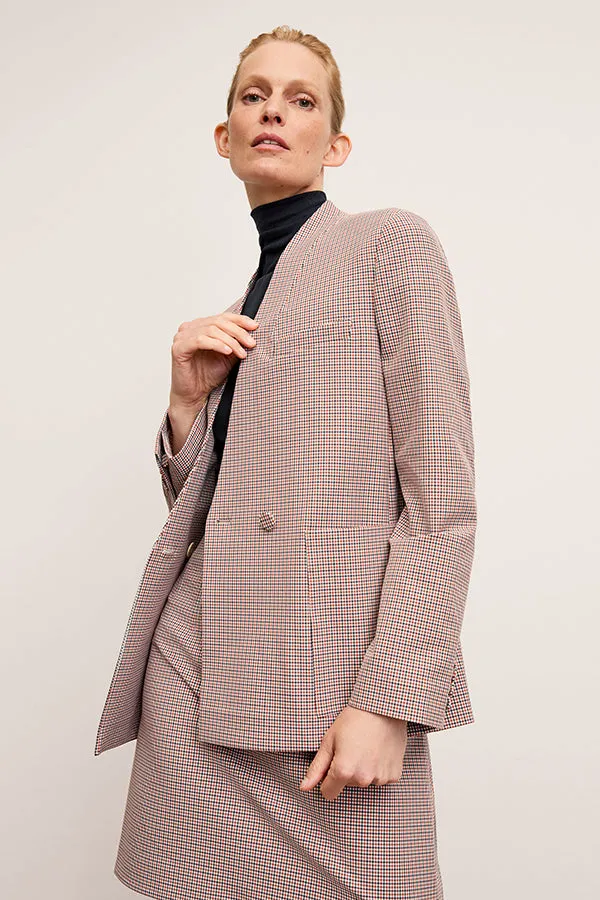 Janette Blazer - Stretch Twill :: Mini Check