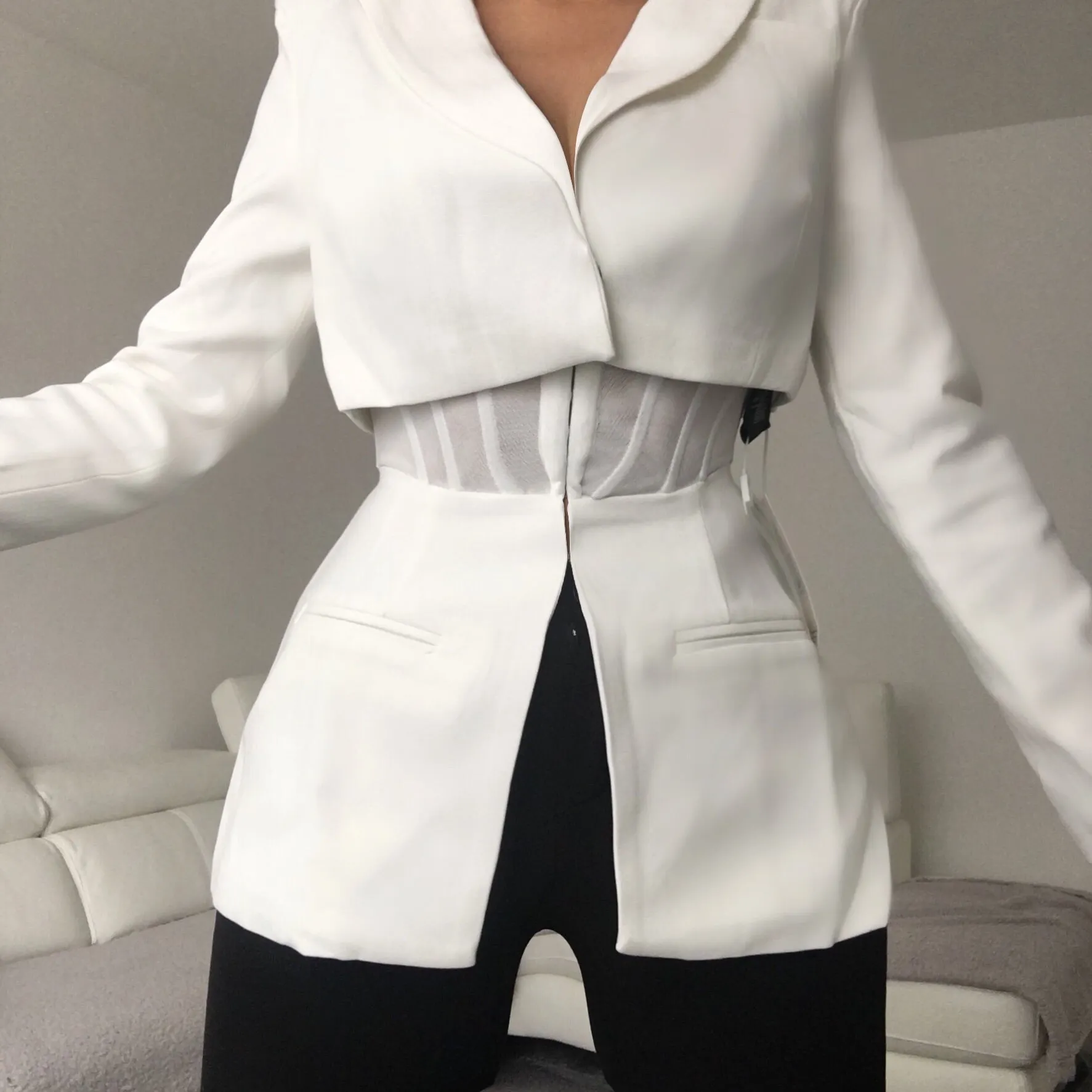 KAÏNA CORSET TWO PIECES BLAZER