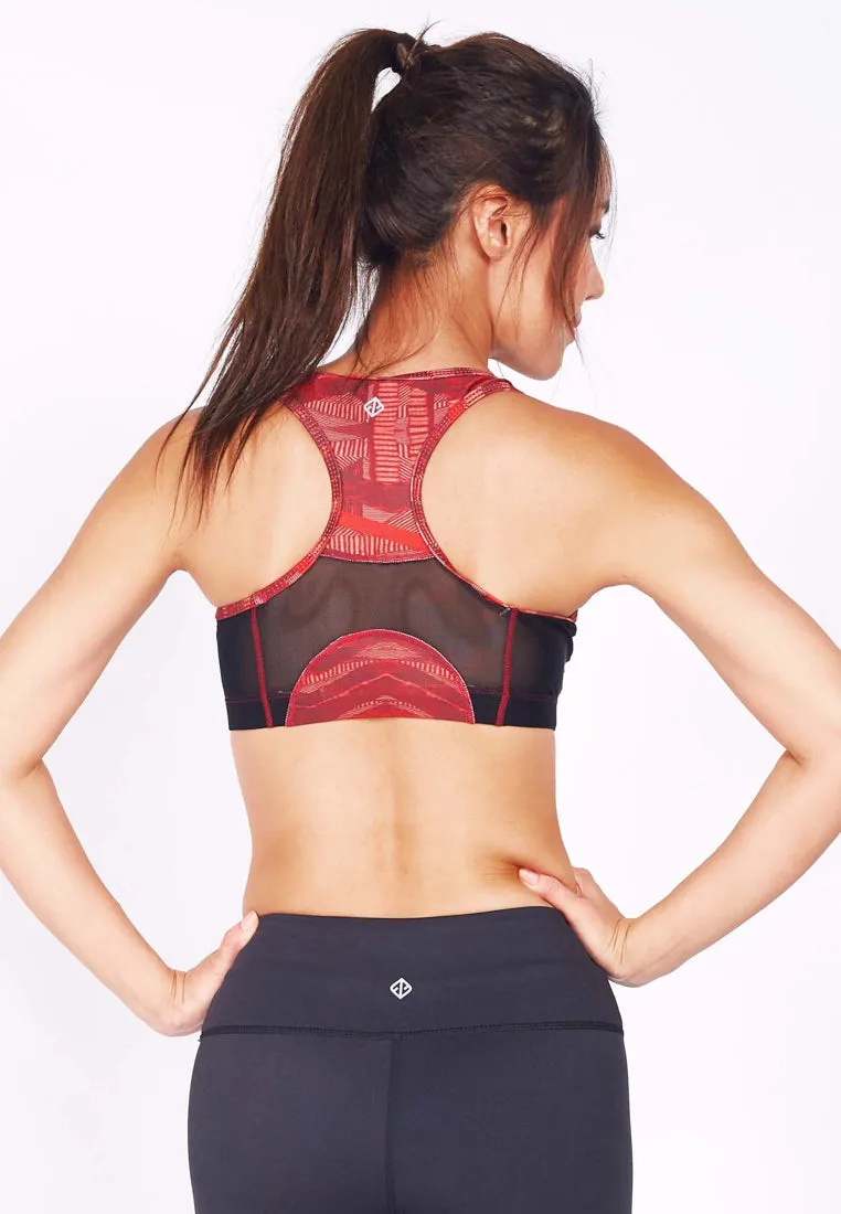 Knockout Racerback Crop Top (Variety) (Athleiswim) (XS-XL)