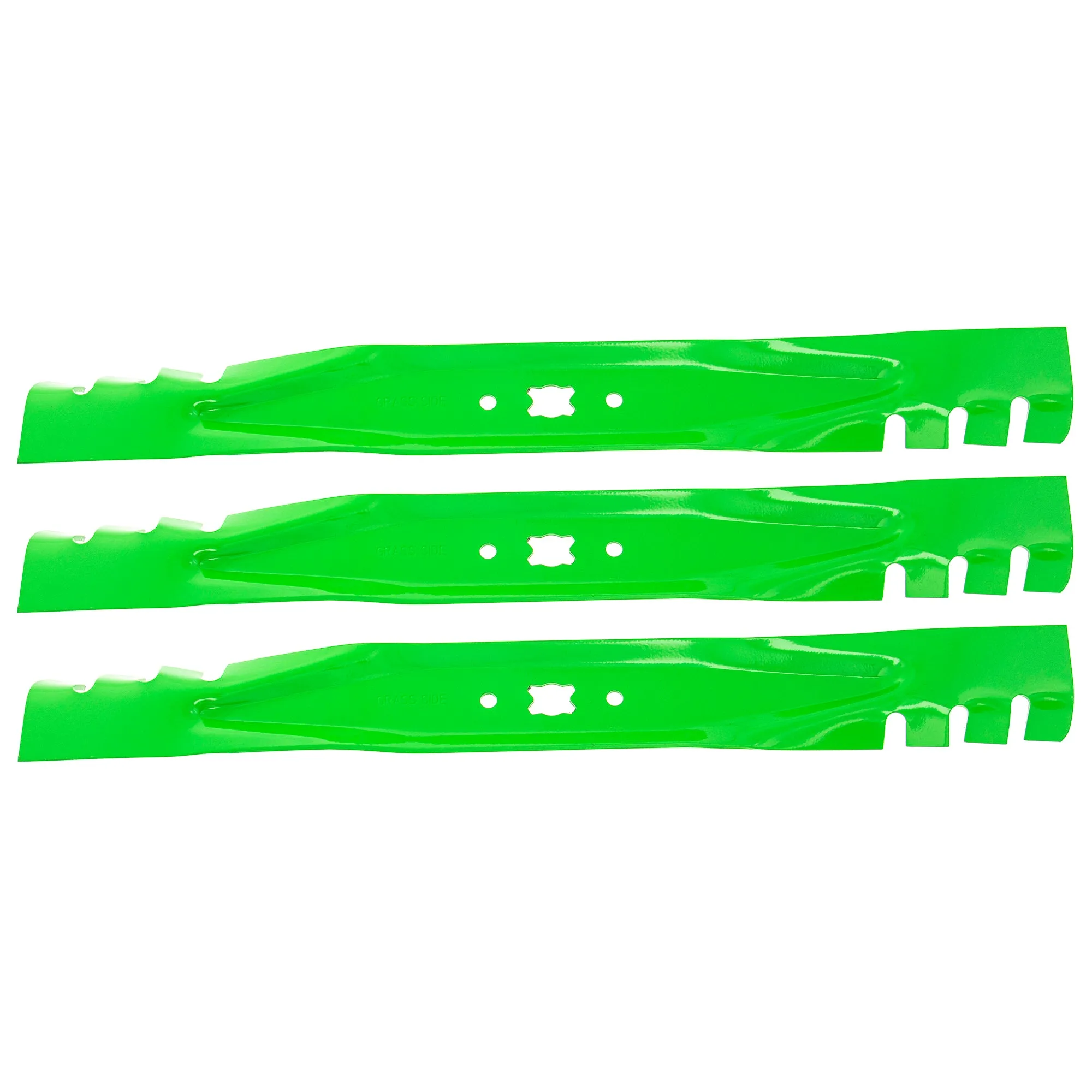 LawnRAZOR Mulching Blade For Craftsman Cub Cadet MTD 742-0741 01002810 742-0741A 742-3032 742-04276S | 3-PACK