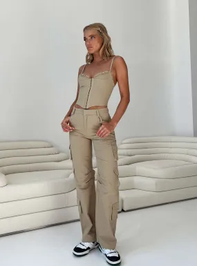 Libbie Pants Taupe