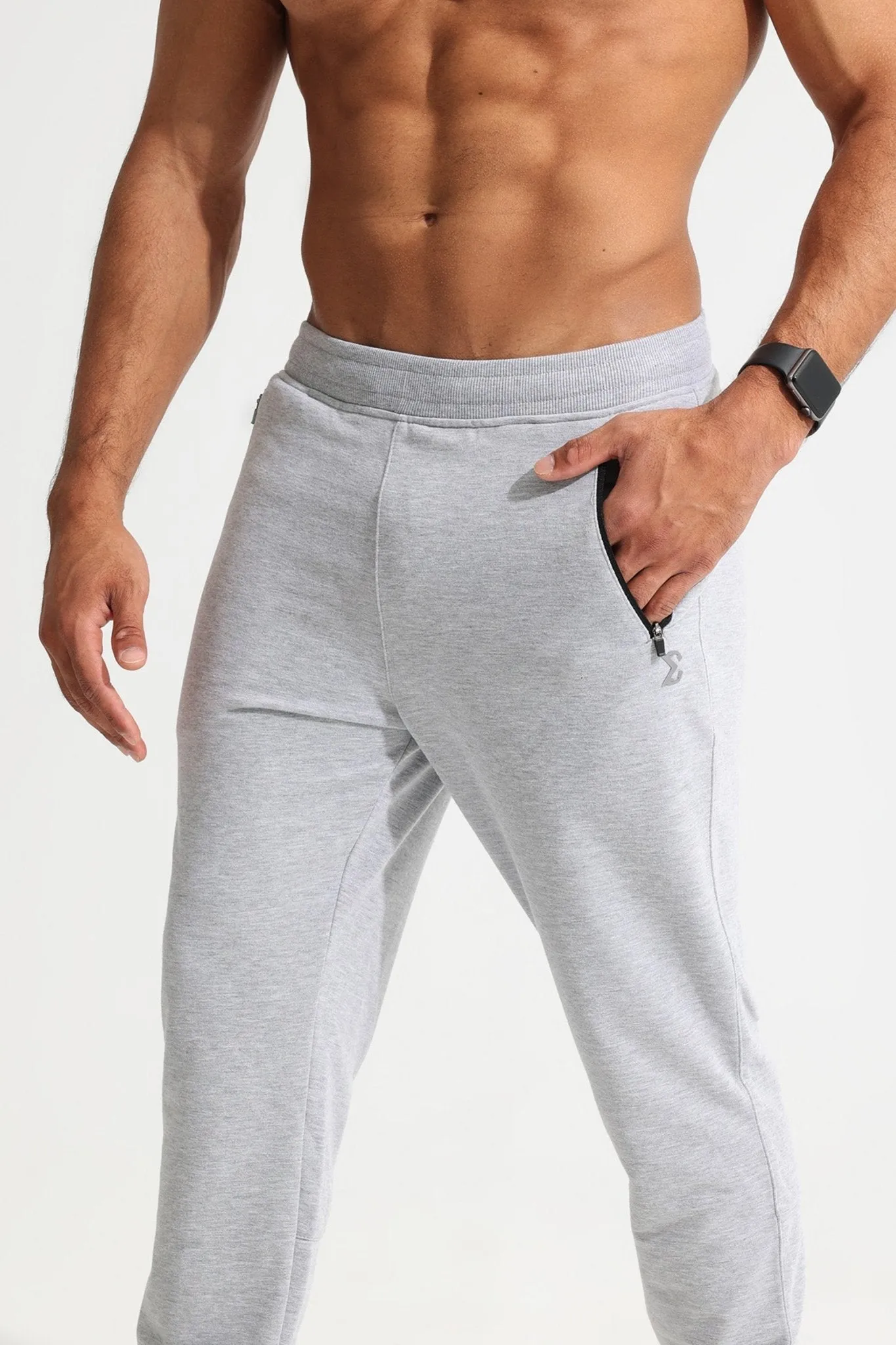 Light Gray Basic Jogger