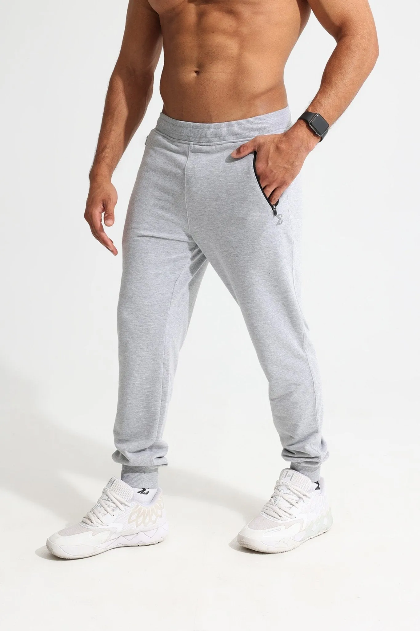 Light Gray Basic Jogger