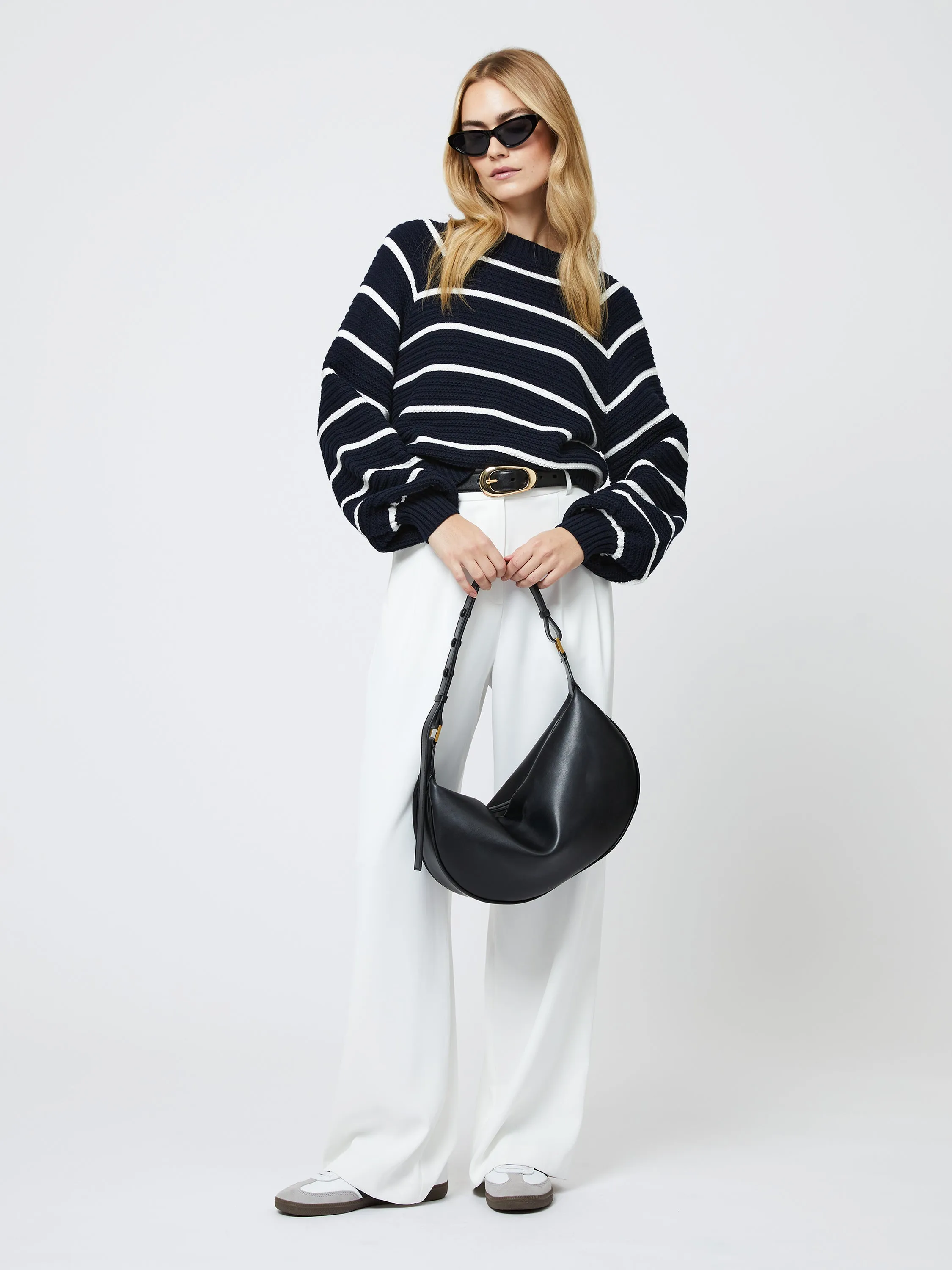 Lily Mozart Striped Crewneck Sweater