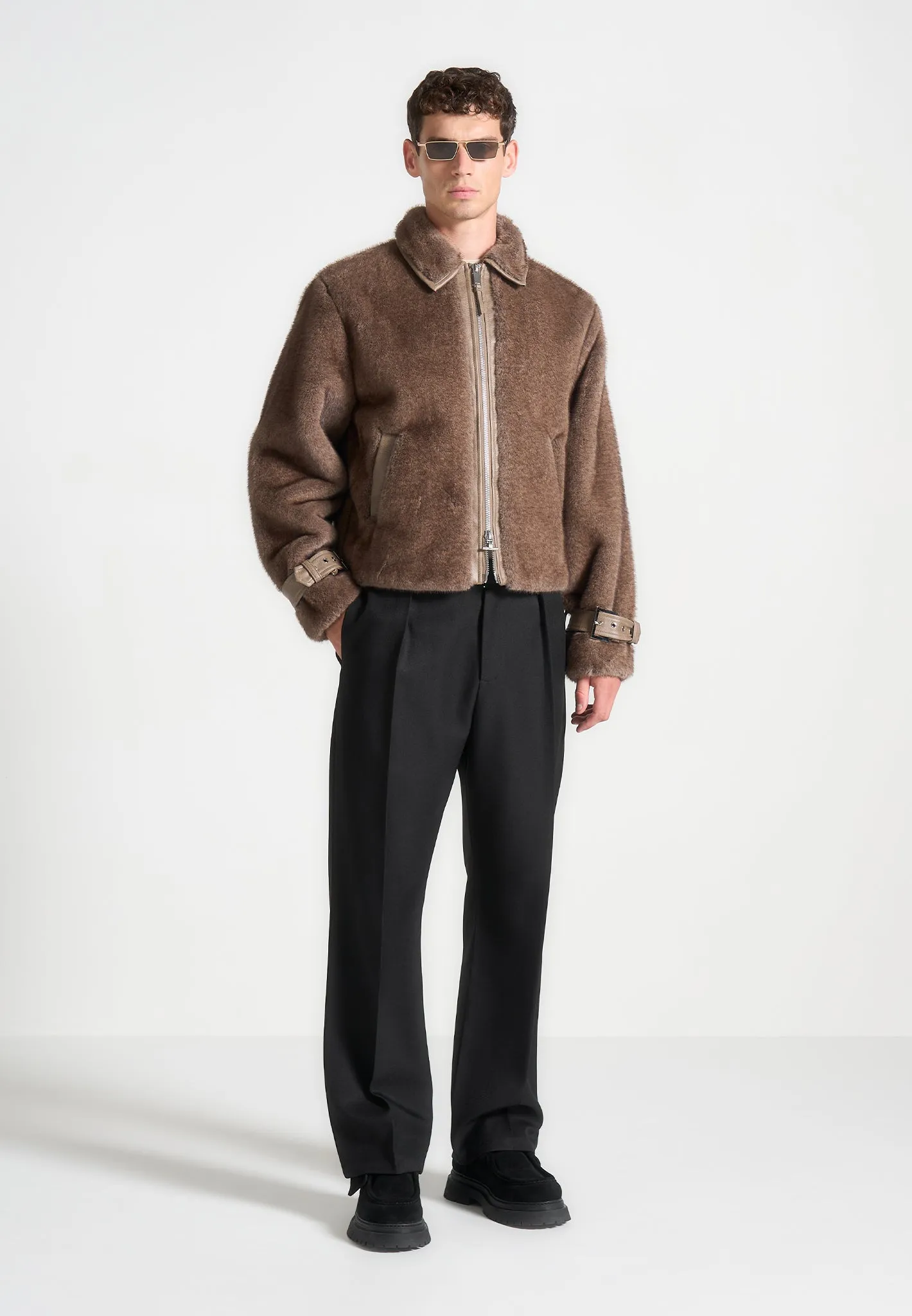 Limited Edition Fur Jacket - Brown