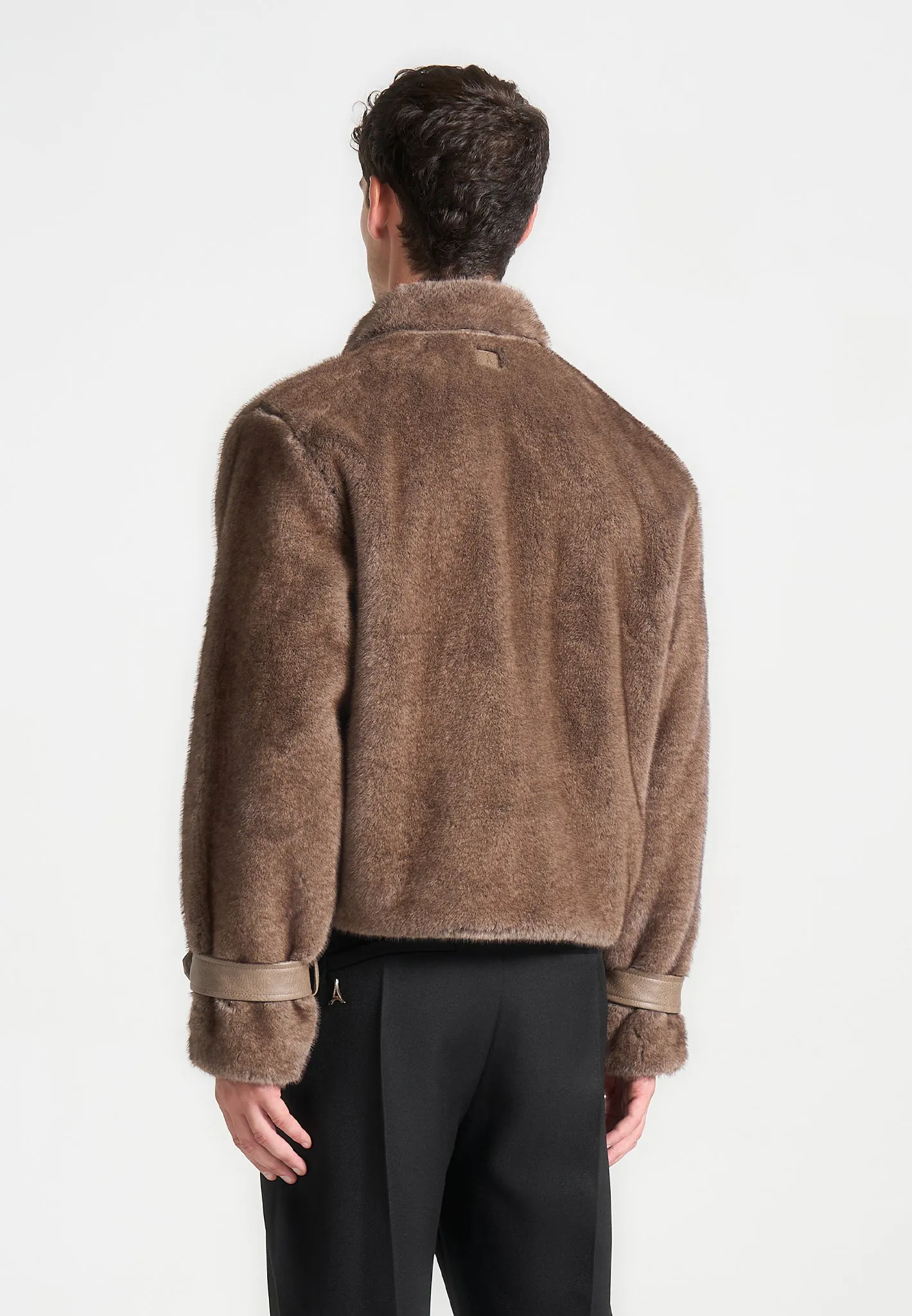 Limited Edition Fur Jacket - Brown