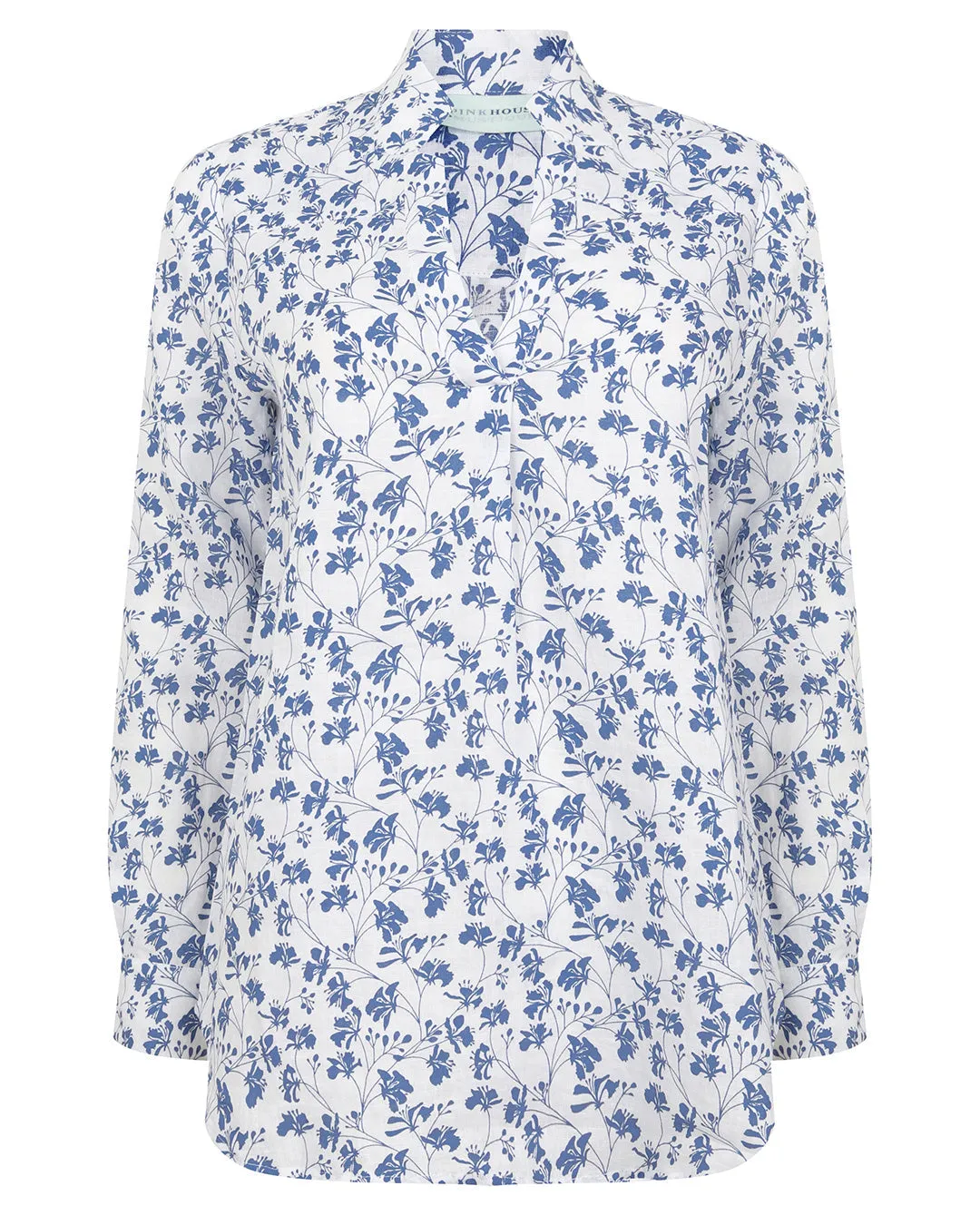 Linen Shirt FLAMBOYANT FLOWER