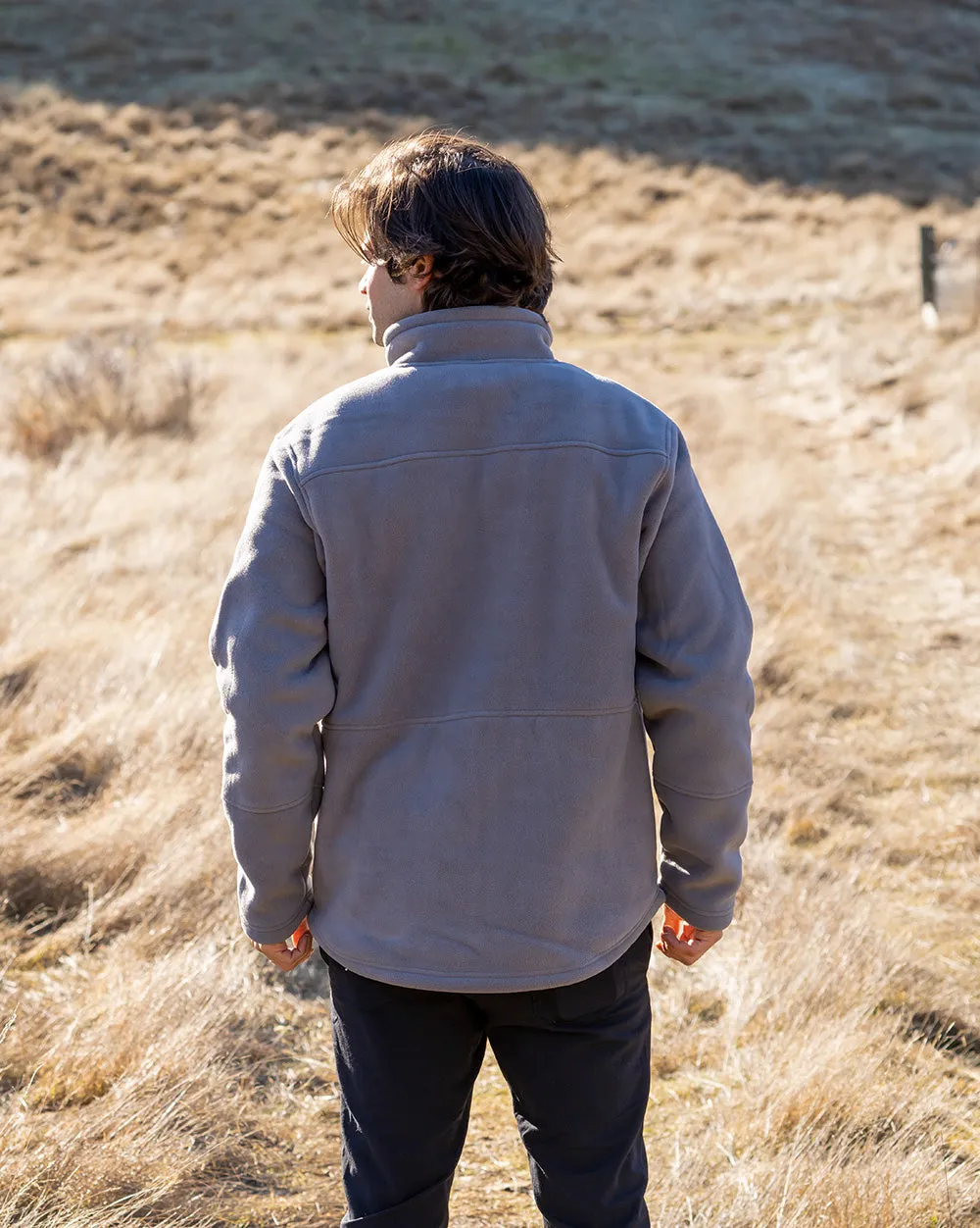 Lumber Jacket in Steel Grey