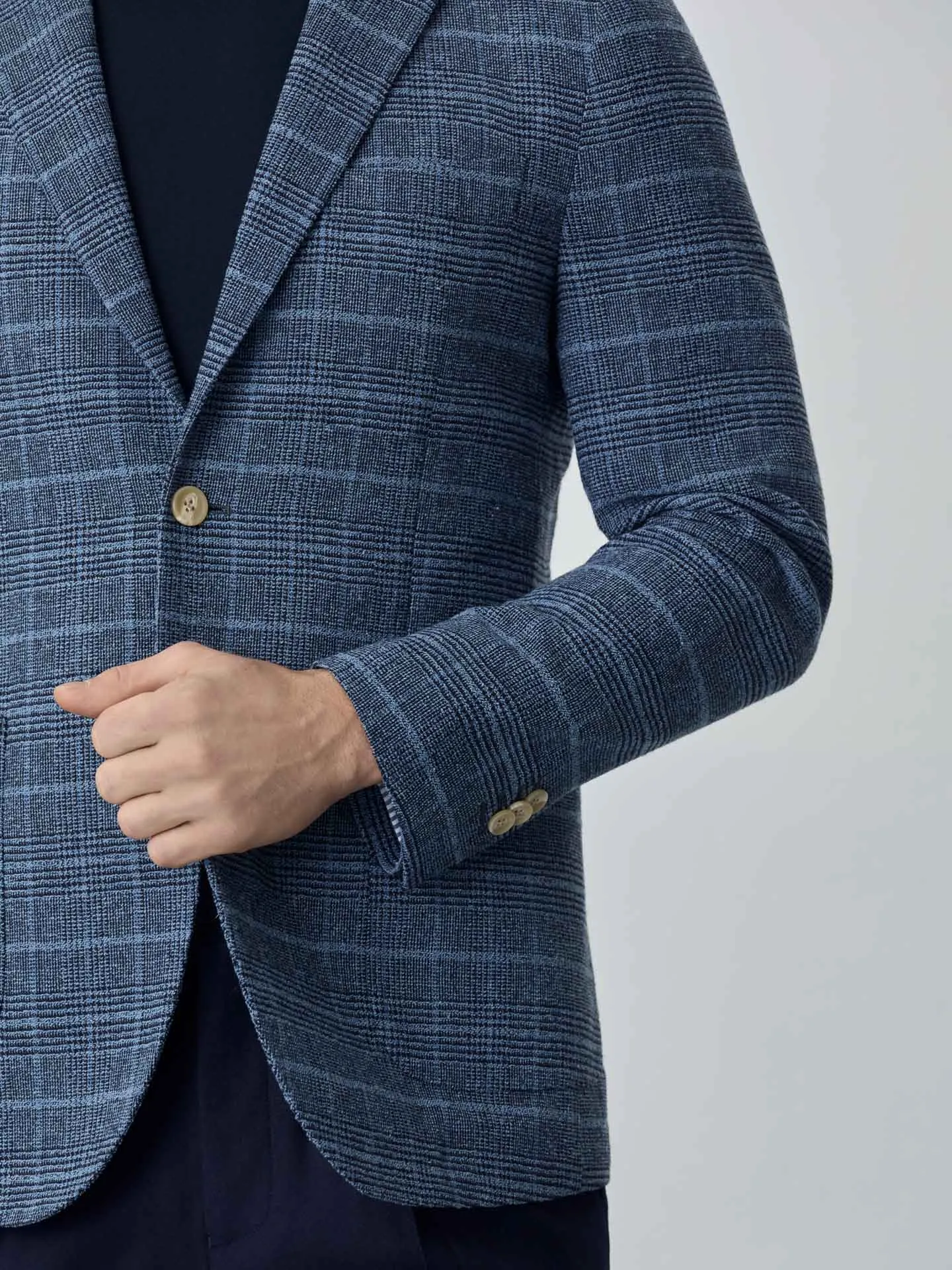 Luxeleisure Edition comfort plaids blazer