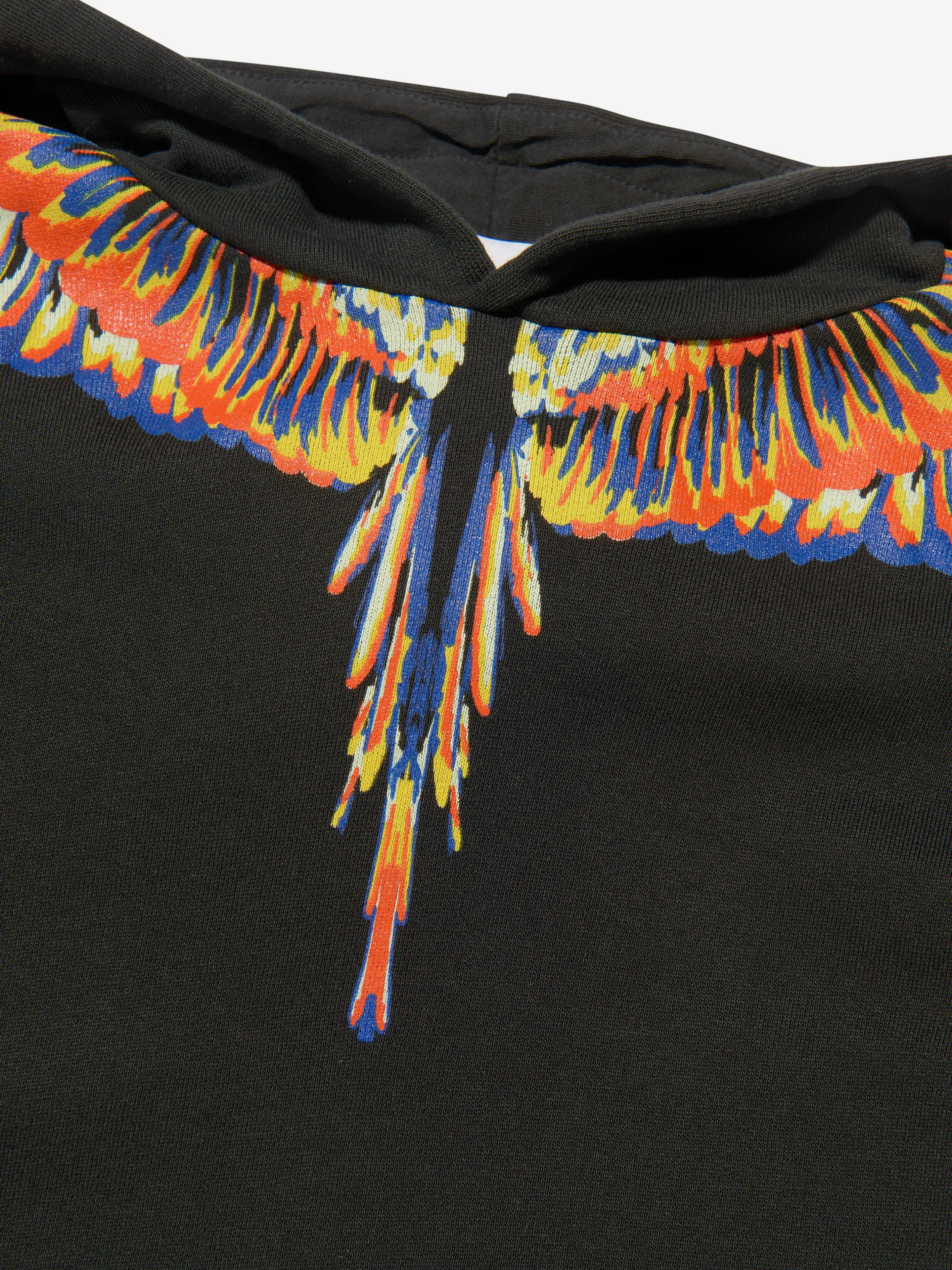 Marcelo Burlon Boys Cotton Wings Hoodie