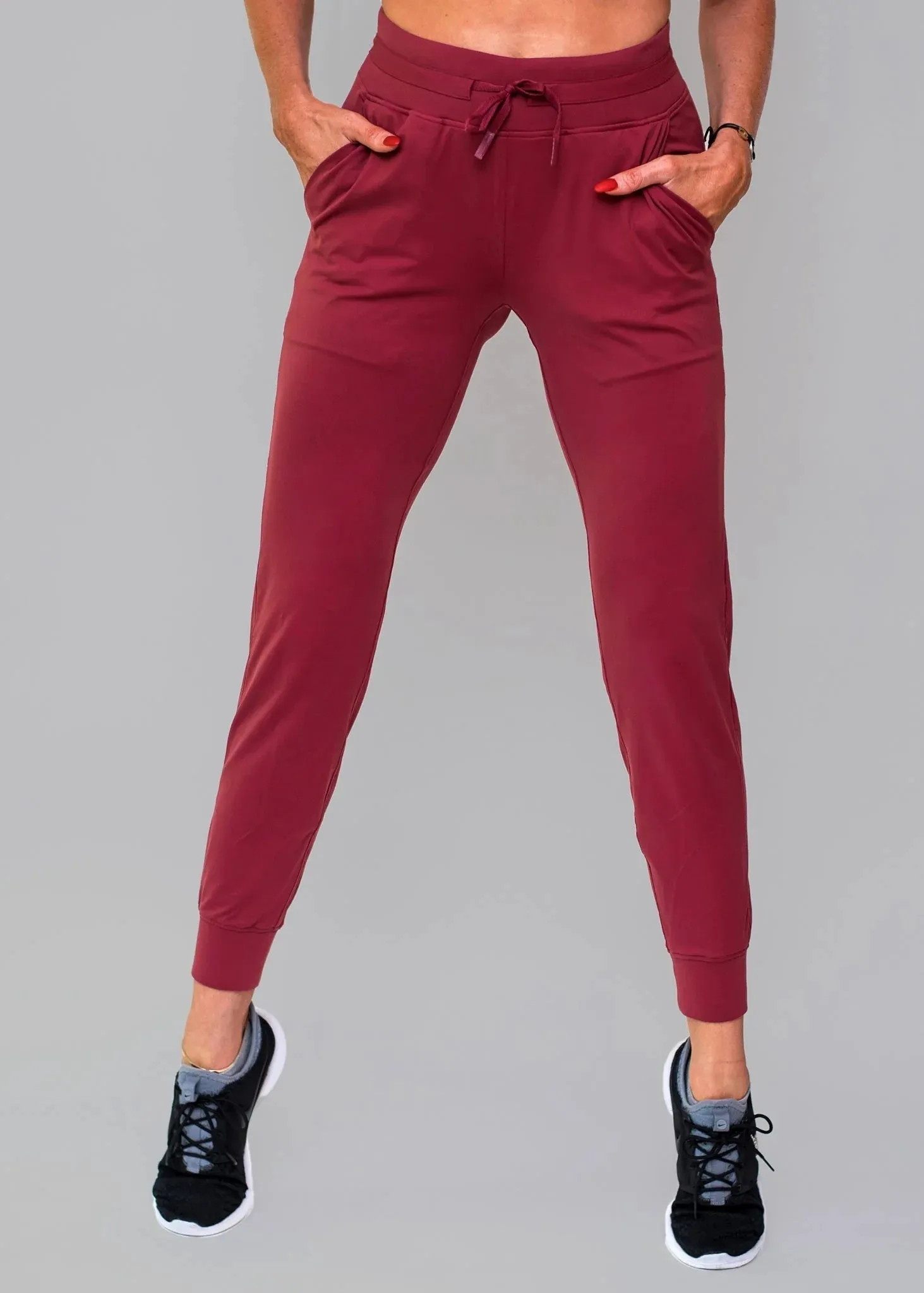 Maroon Signature Jogger