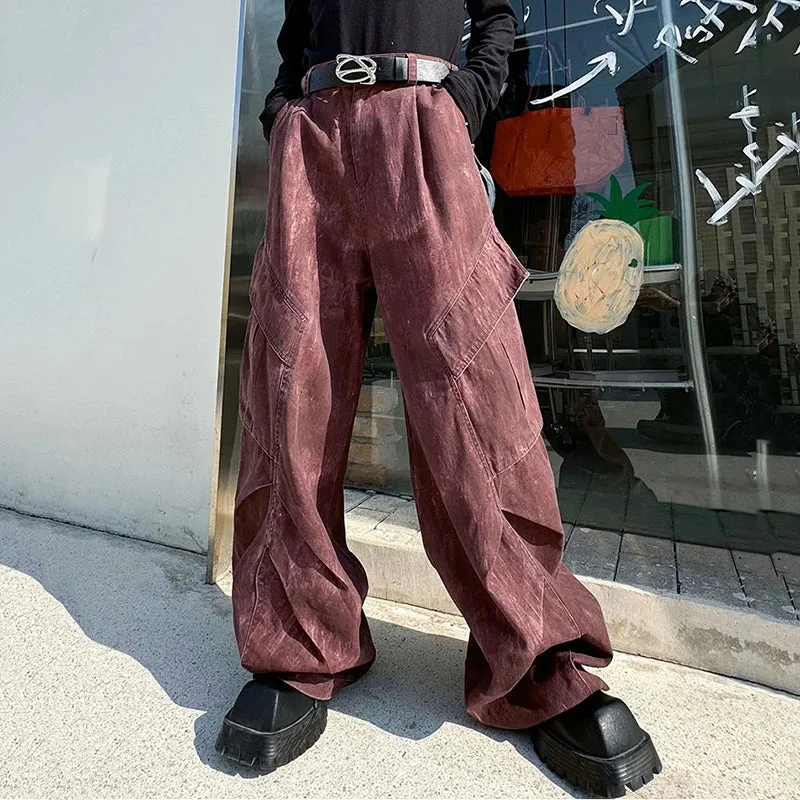 Men's Japanese Streetwear Cargo Pants