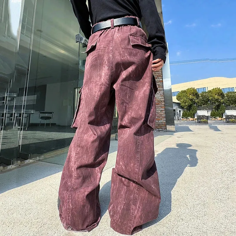 Men's Japanese Streetwear Cargo Pants