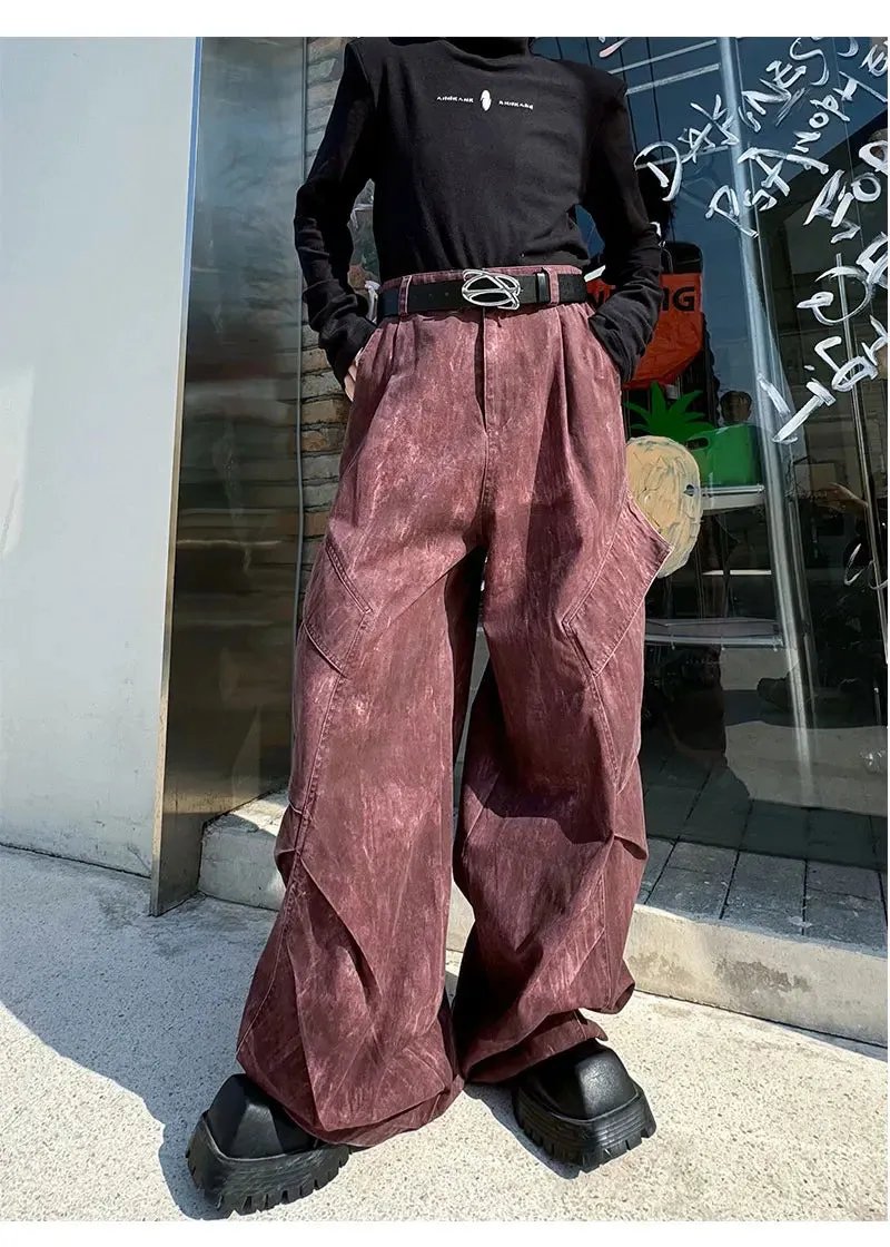 Men's Japanese Streetwear Cargo Pants