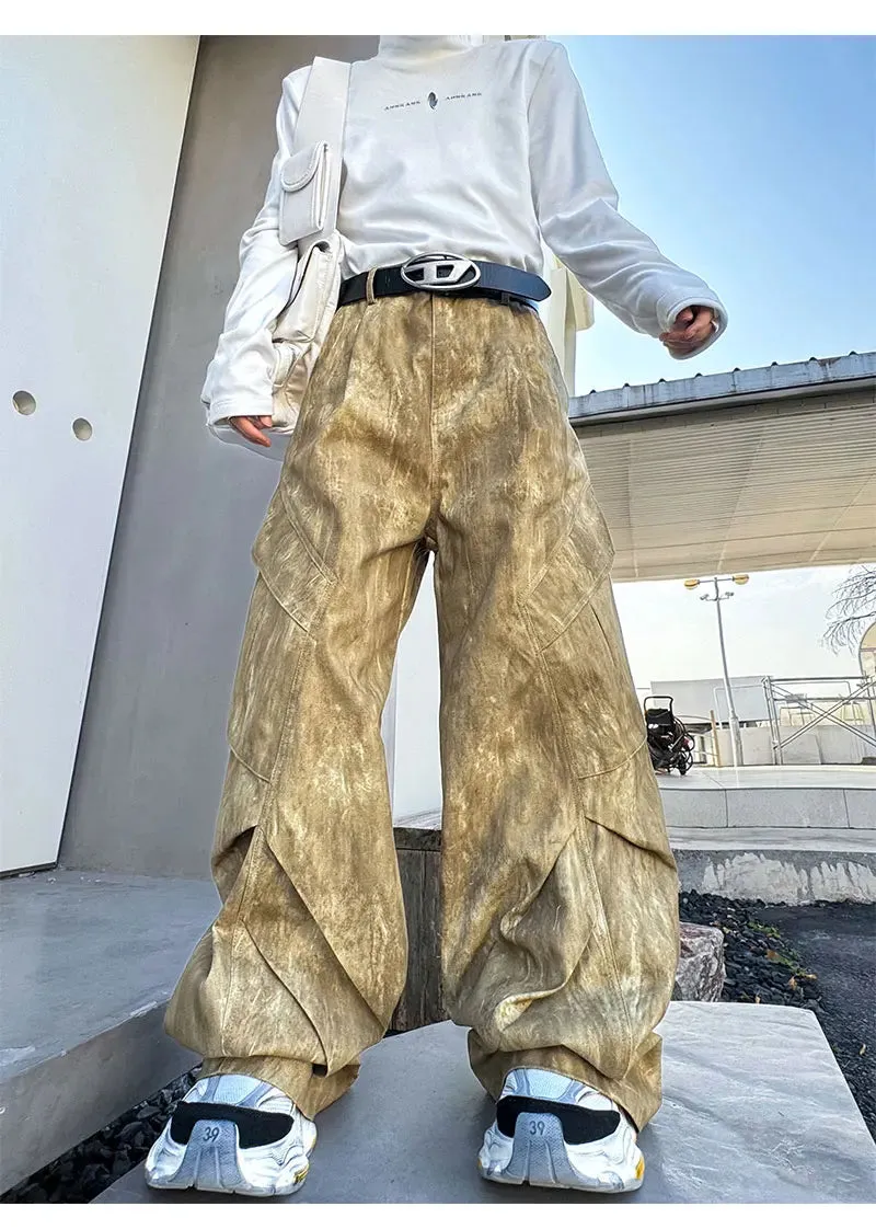 Men's Japanese Streetwear Cargo Pants