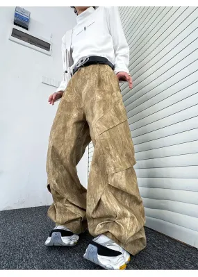 Men's Japanese Streetwear Cargo Pants