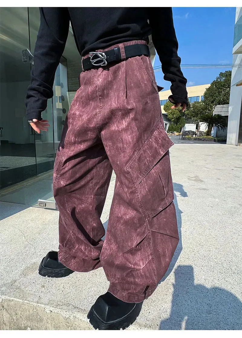 Men's Japanese Streetwear Cargo Pants