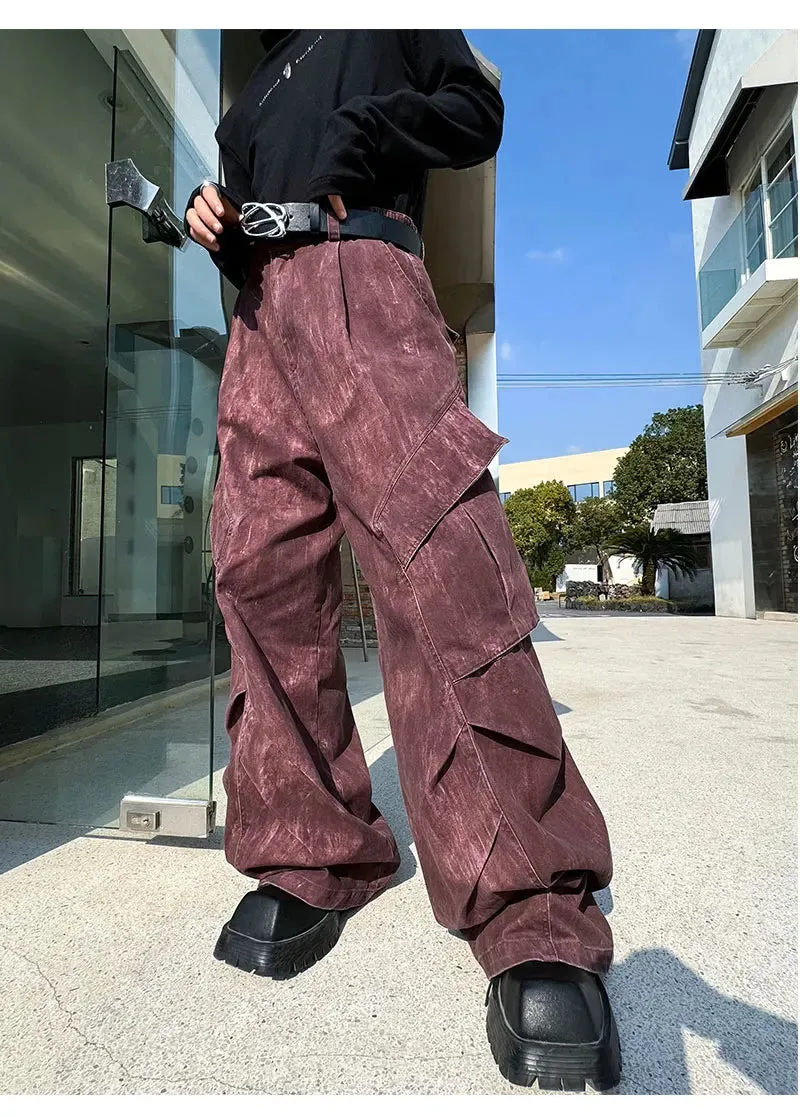 Men's Japanese Streetwear Cargo Pants