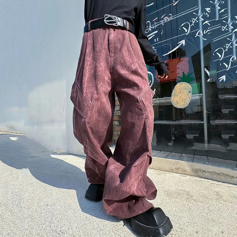 Men's Japanese Streetwear Cargo Pants