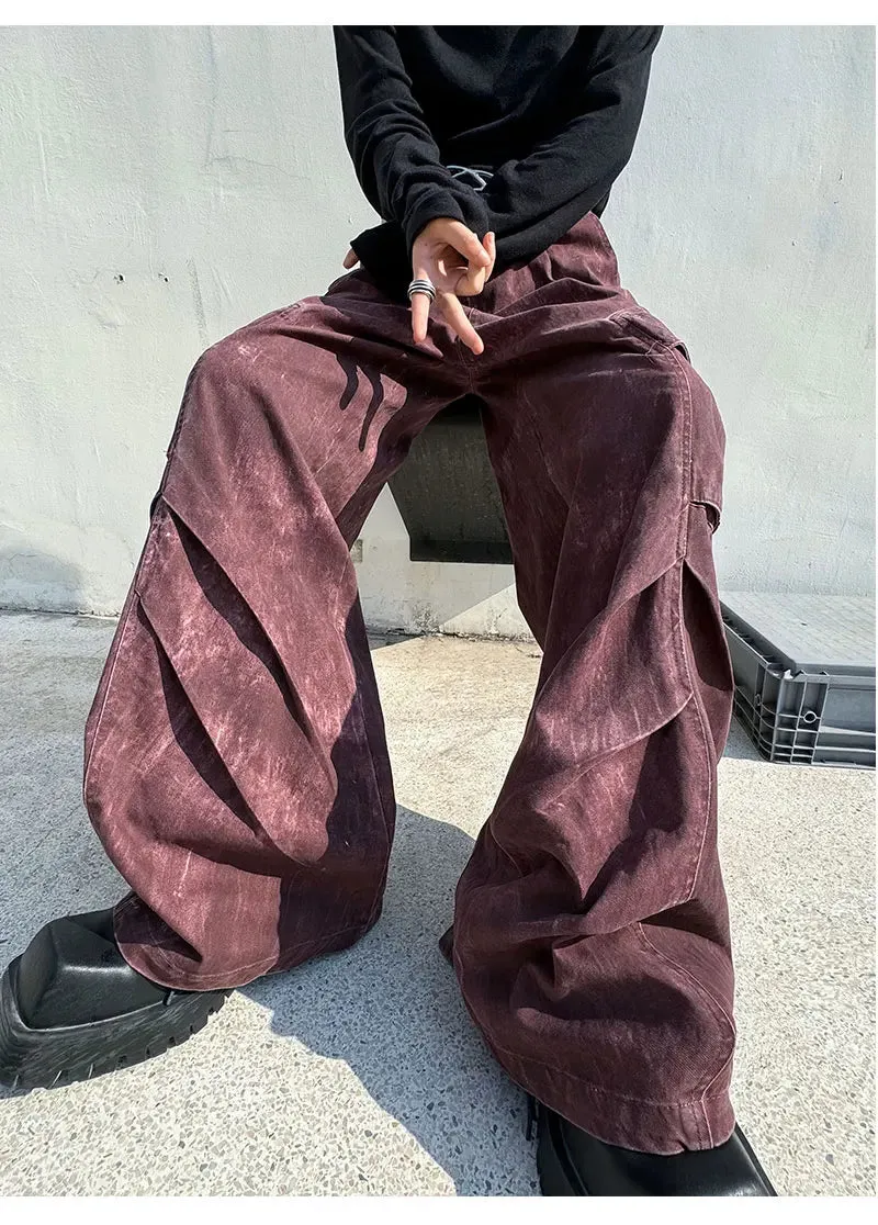 Men's Japanese Streetwear Cargo Pants