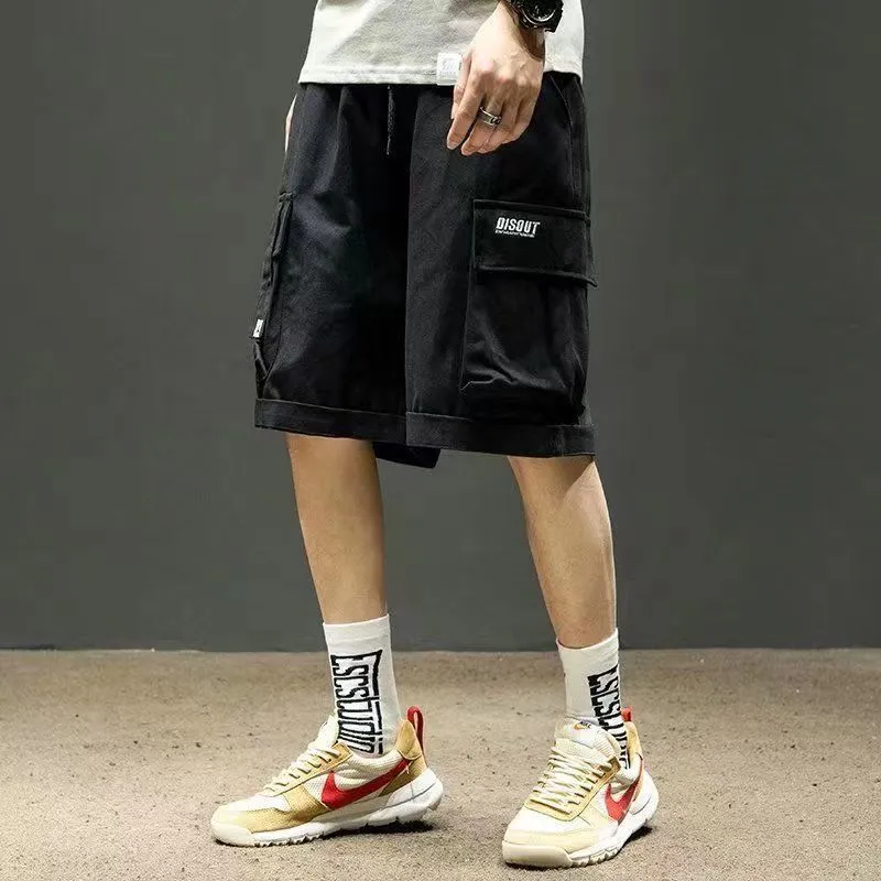 MF05915 Cargo shorts cropped pants