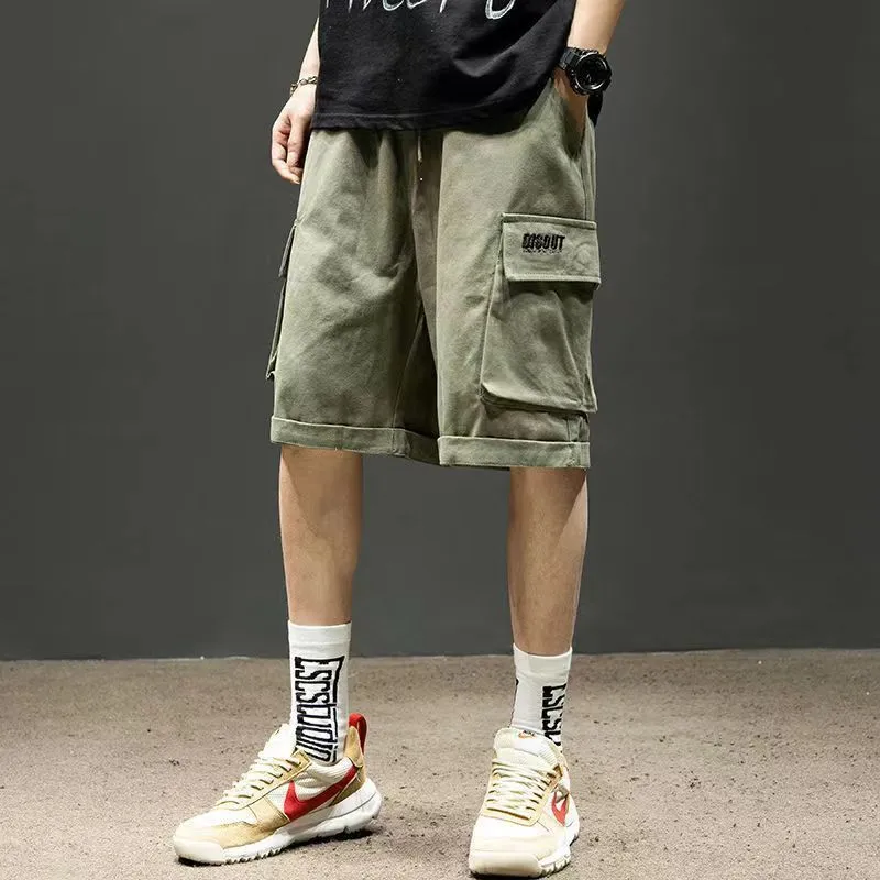 MF05915 Cargo shorts cropped pants