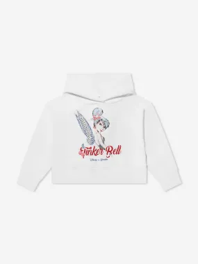 Monnalisa Girls Tinker Bell Hoodie In White