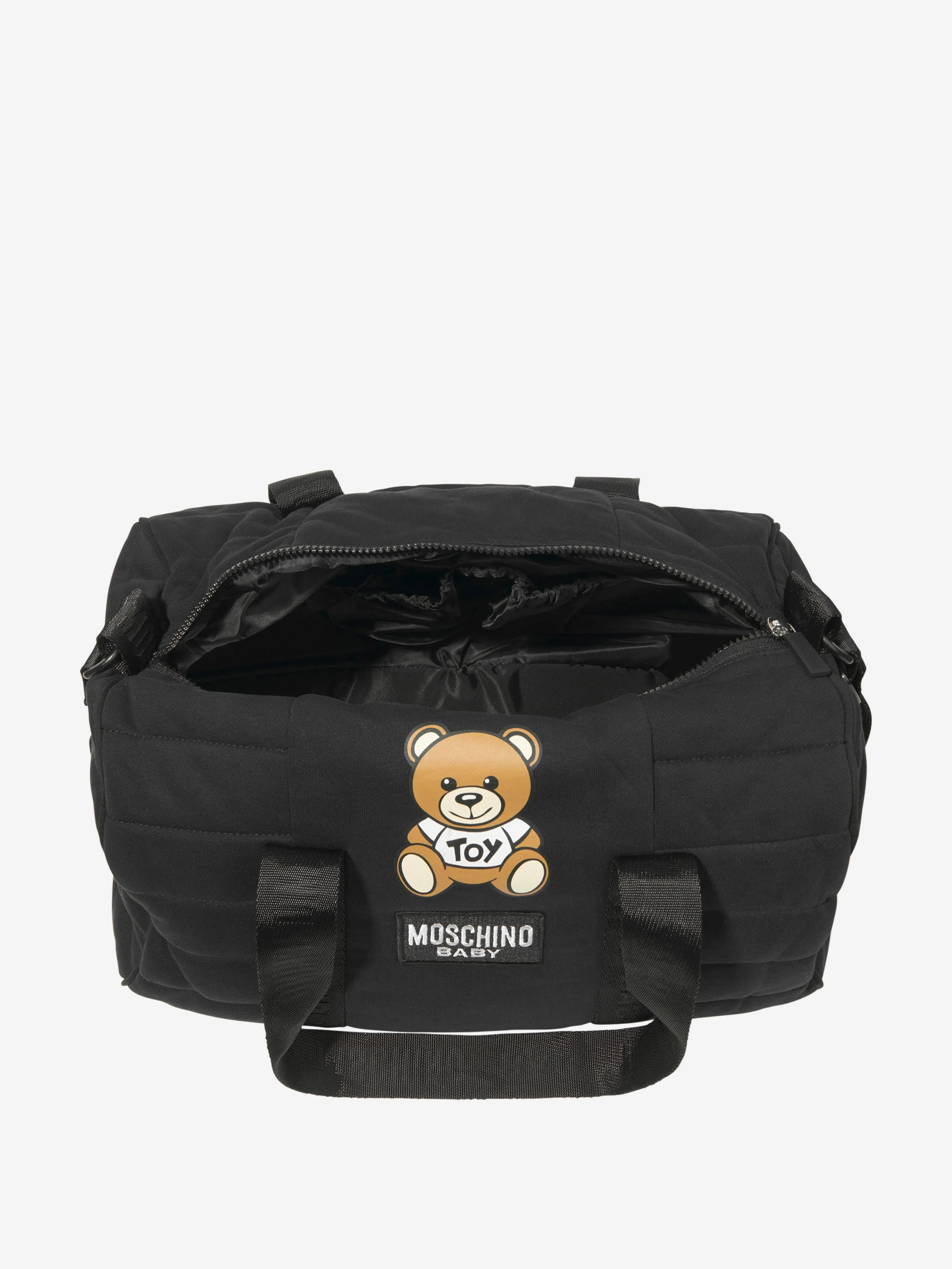 Moschino Baby Teddy Bear Changing Bag in Black