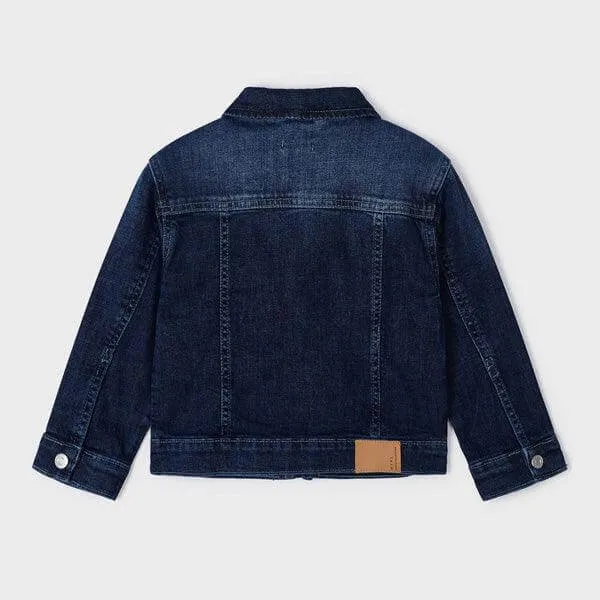 NAVY BLUE DENIM JACKET FOR BOYS