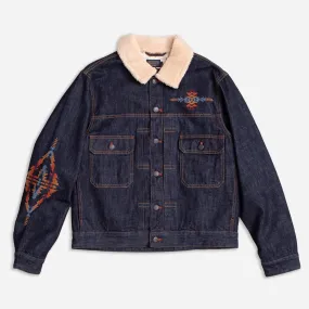 NEEDLEWORK TYPE II DENIM JACKET - INDIGO