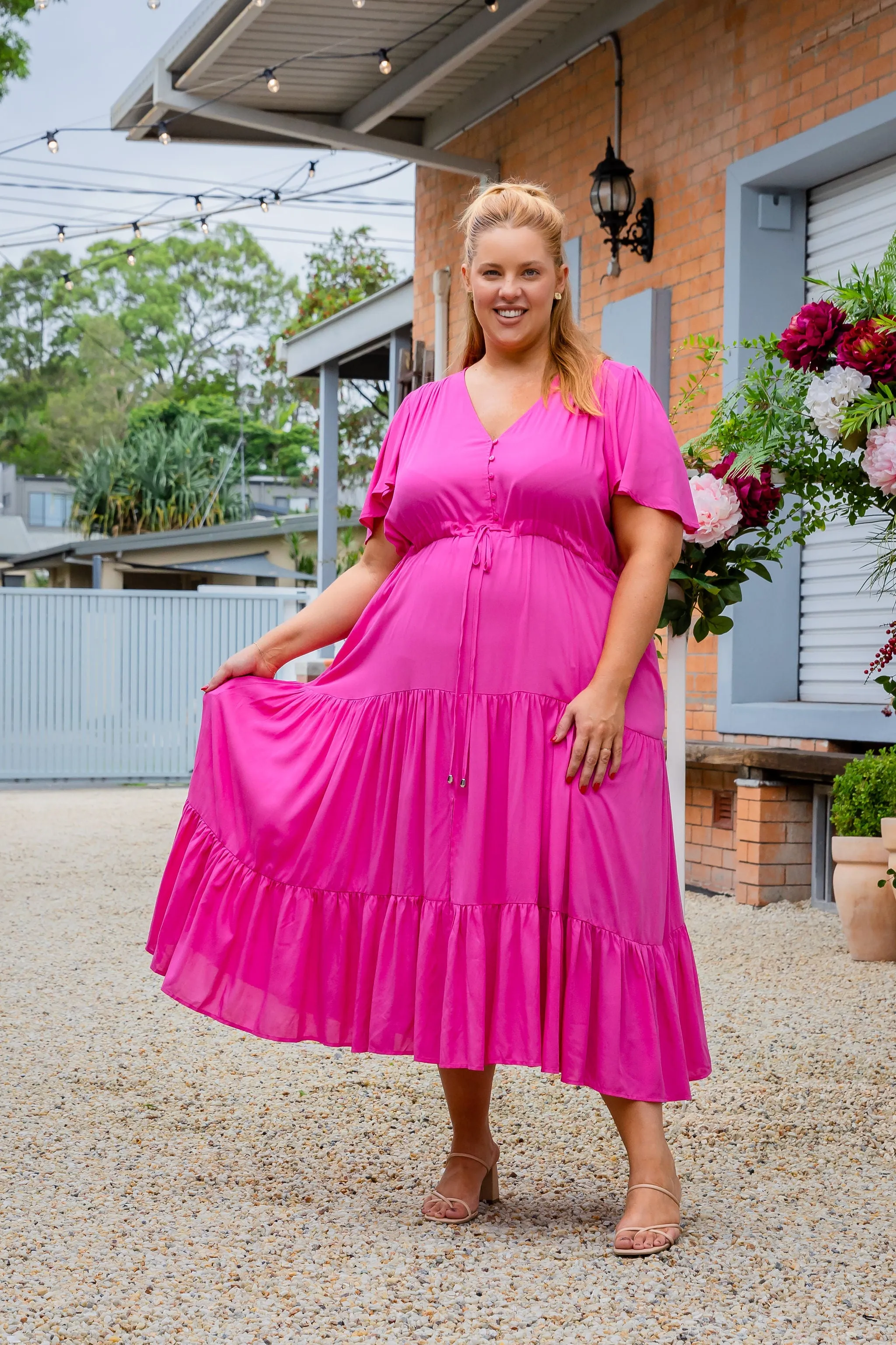 NEW Bonnie Maxi Dress in Pink