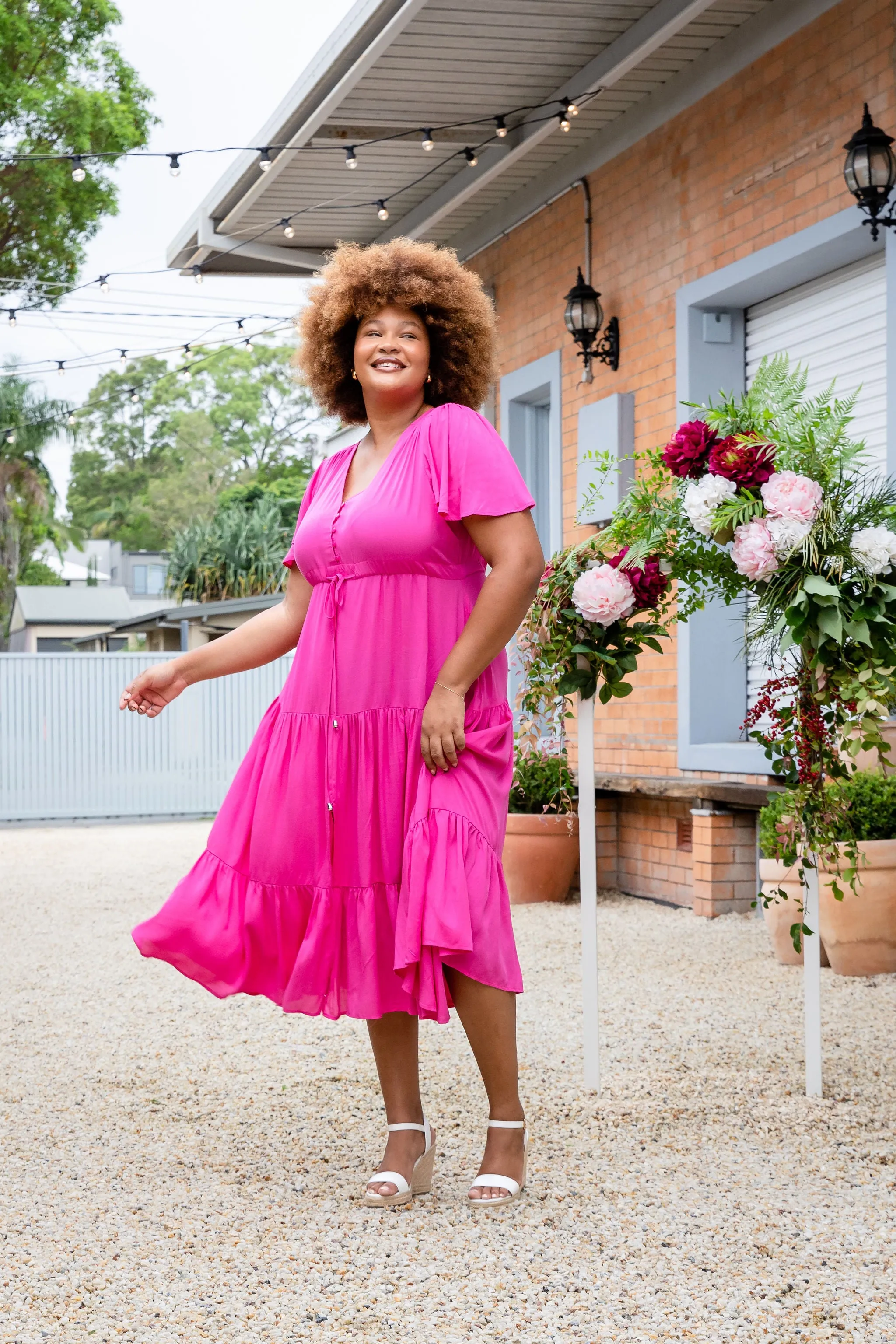 NEW Bonnie Maxi Dress in Pink