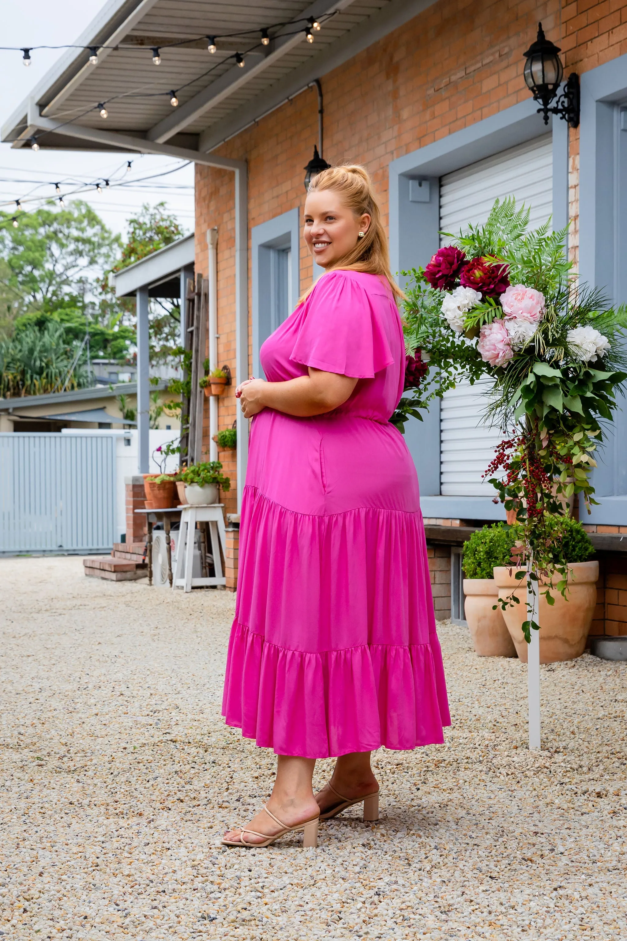 NEW Bonnie Maxi Dress in Pink