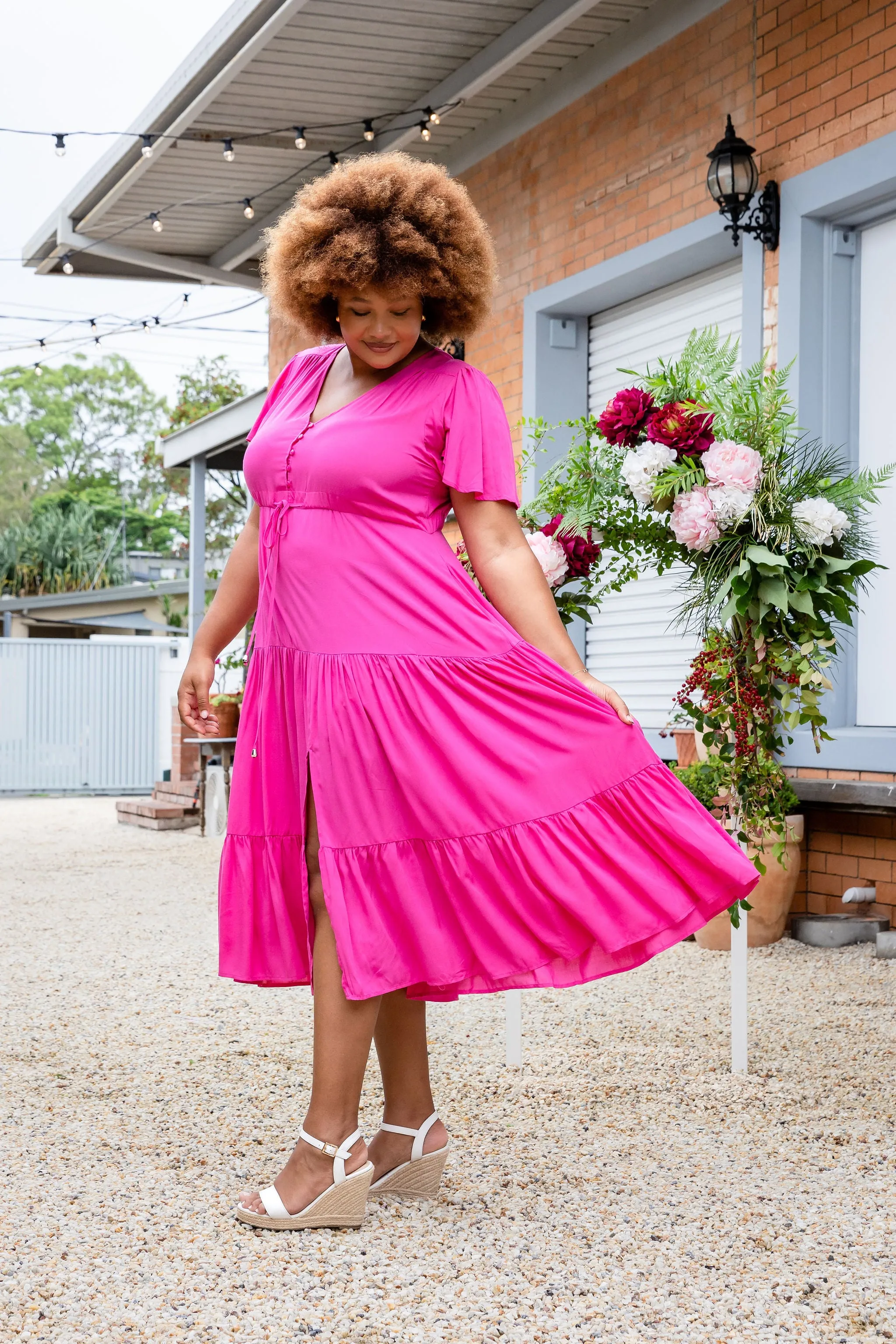 NEW Bonnie Maxi Dress in Pink